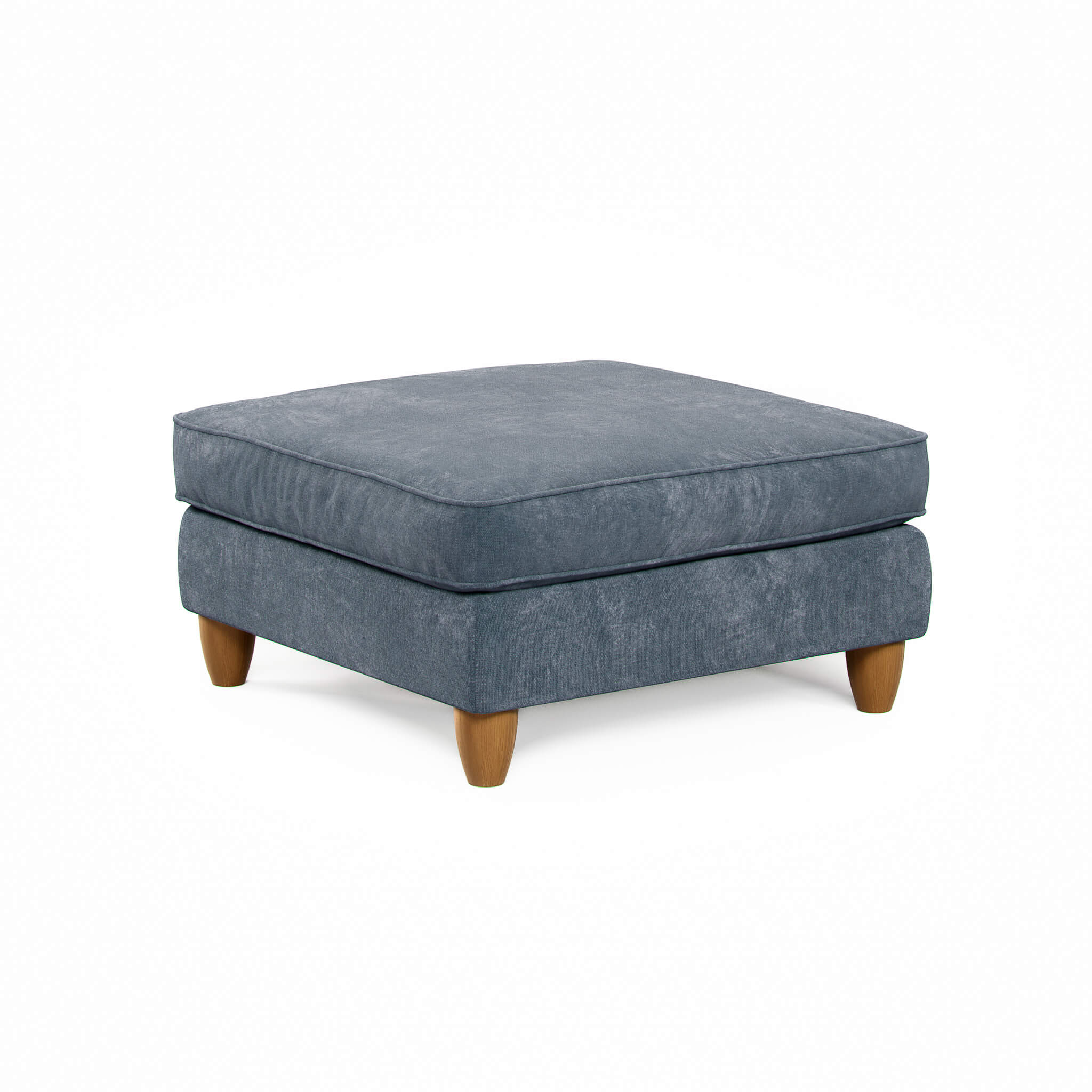 Mary Blue Footstool