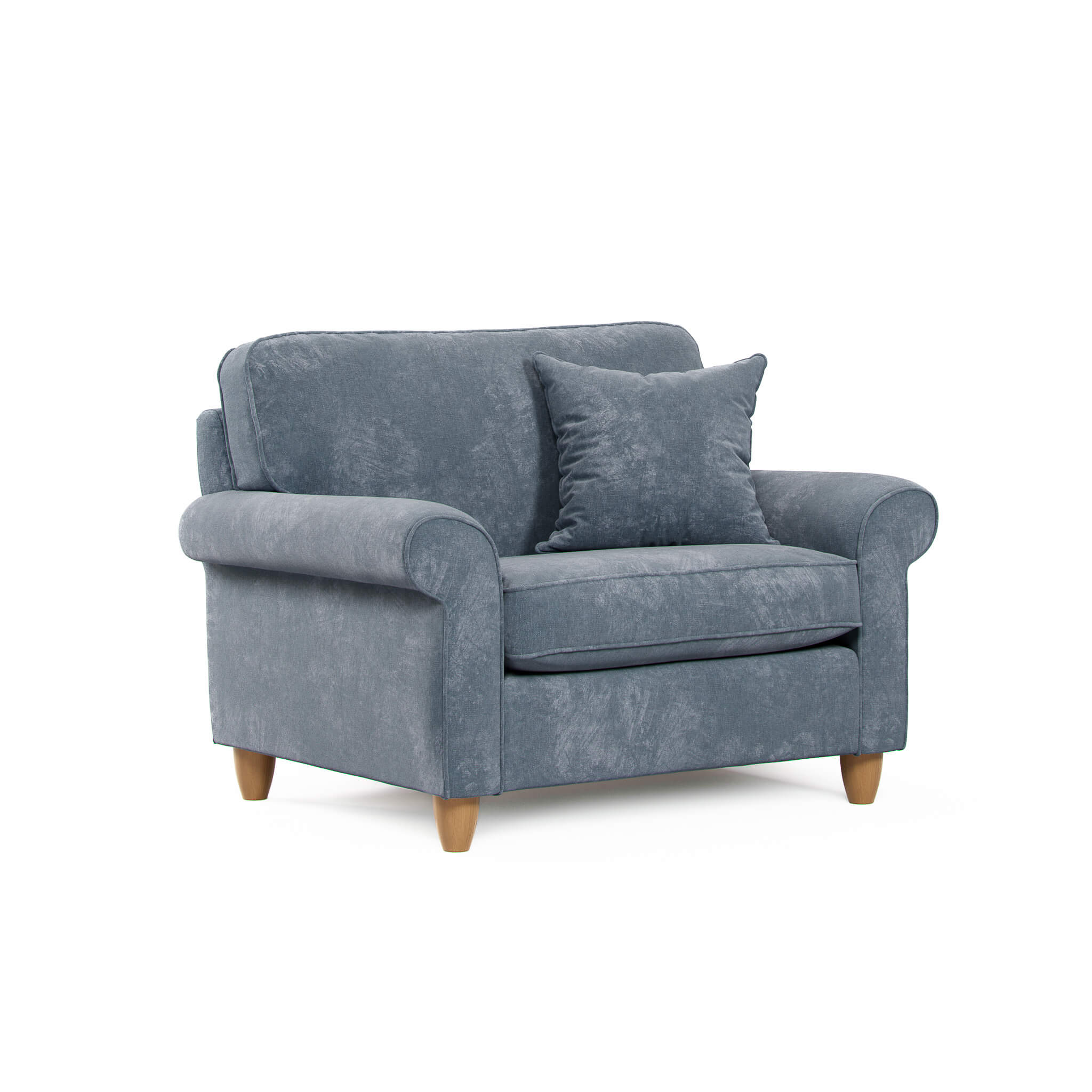 Mary Blue Snuggle Chair