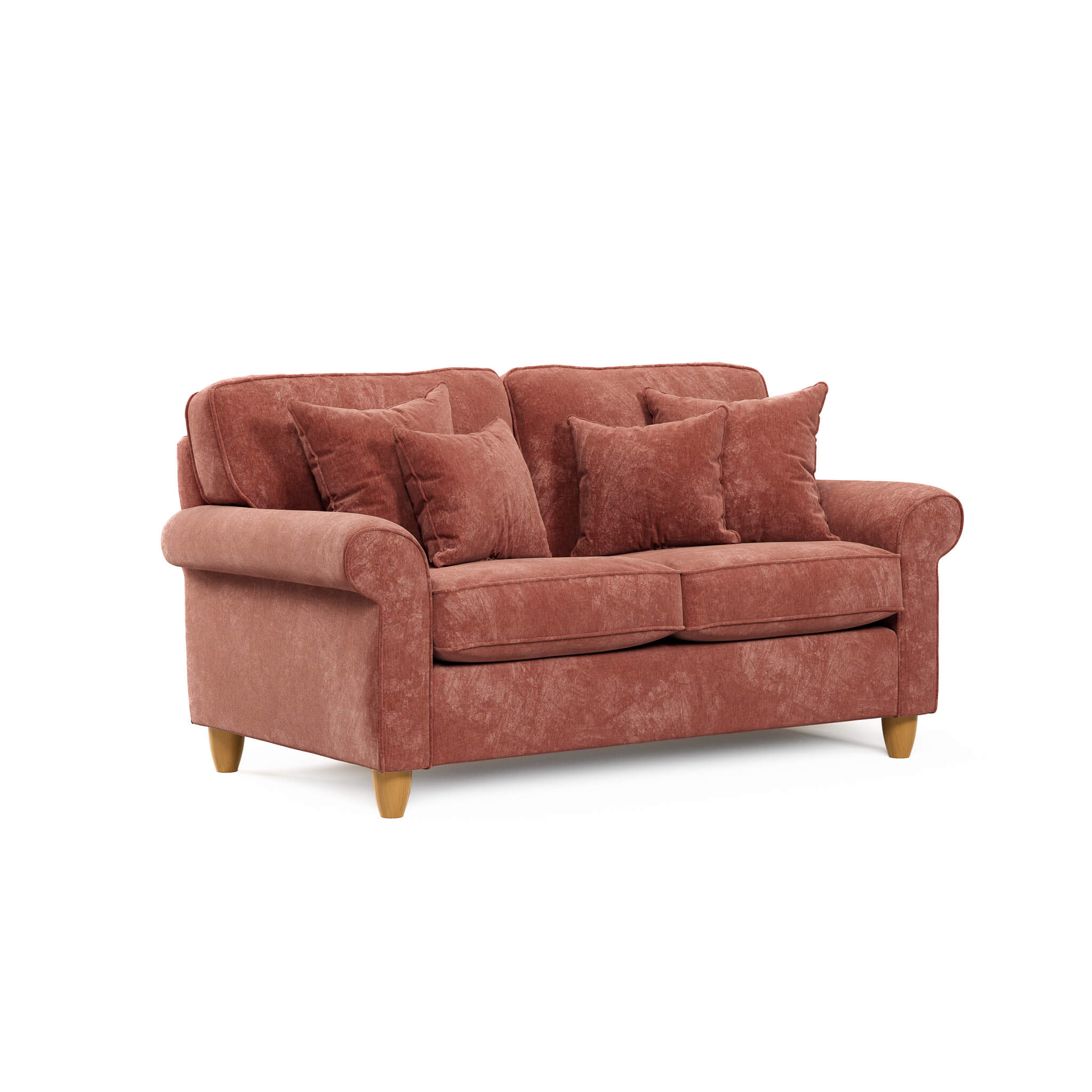 Mary Red 2 Seater Sofa