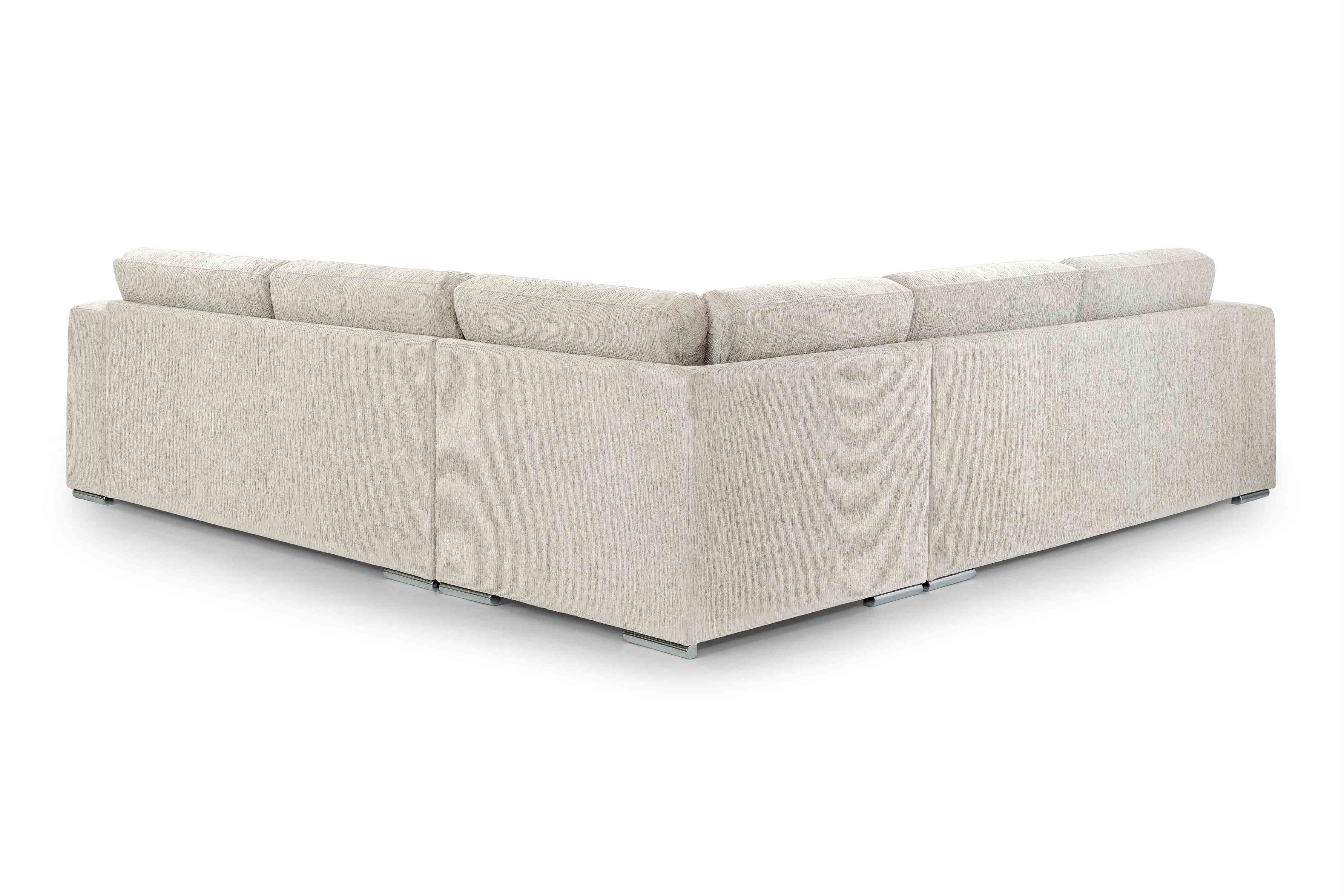 Narela Beige Double Corner Sofa