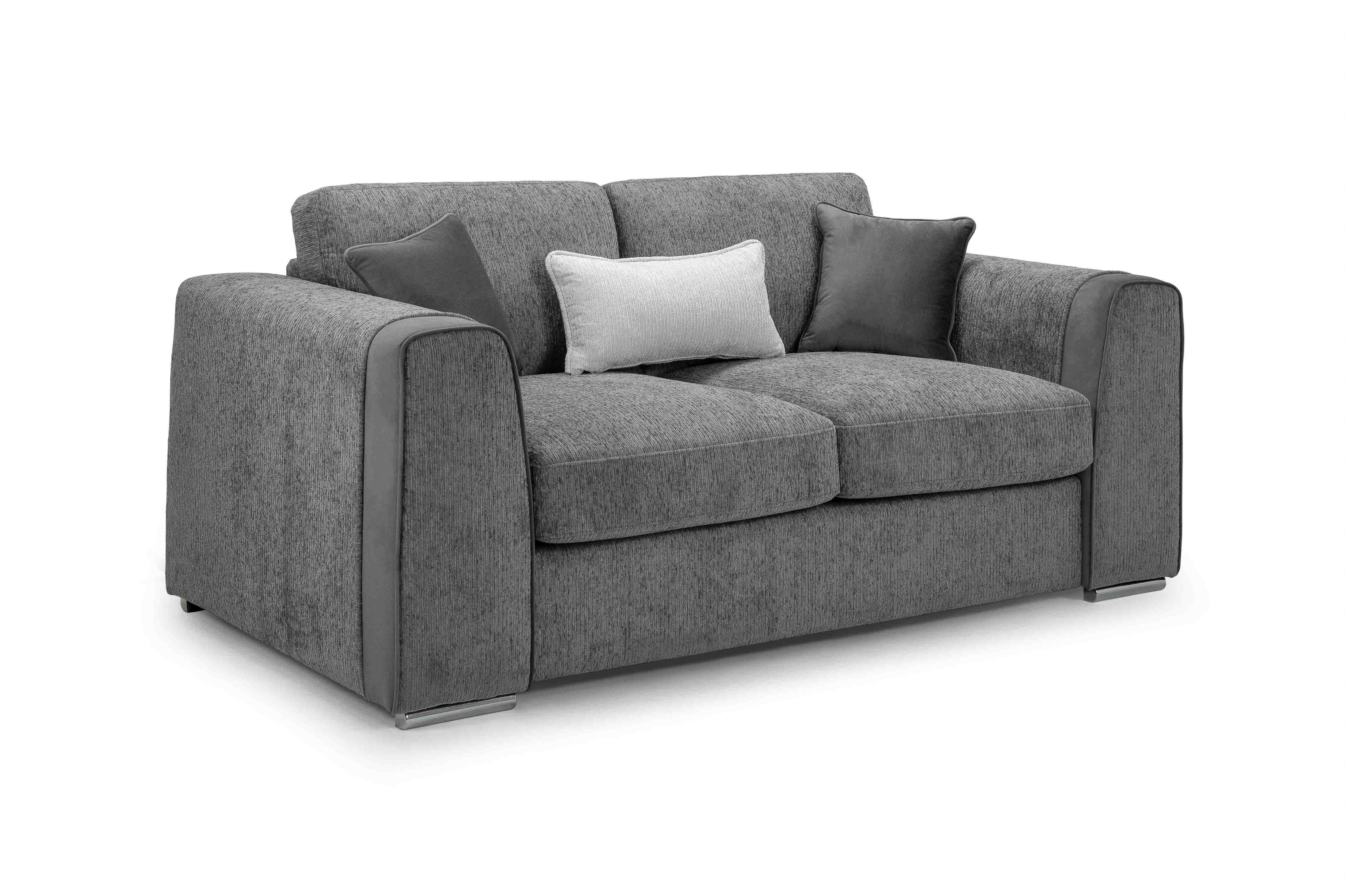 Narela Grey 2 Seater Sofa