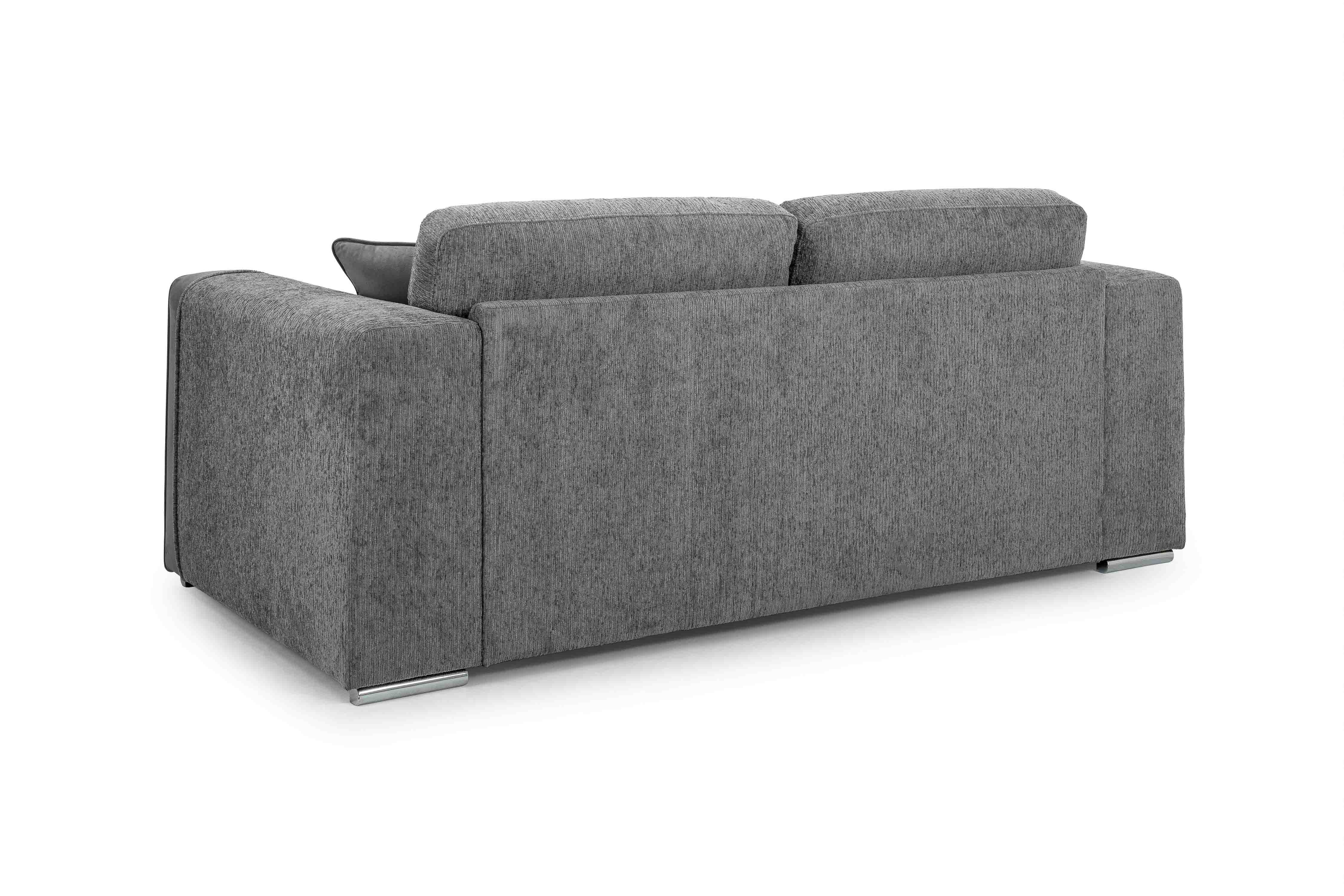 Narela Grey 3 Seater Sofa