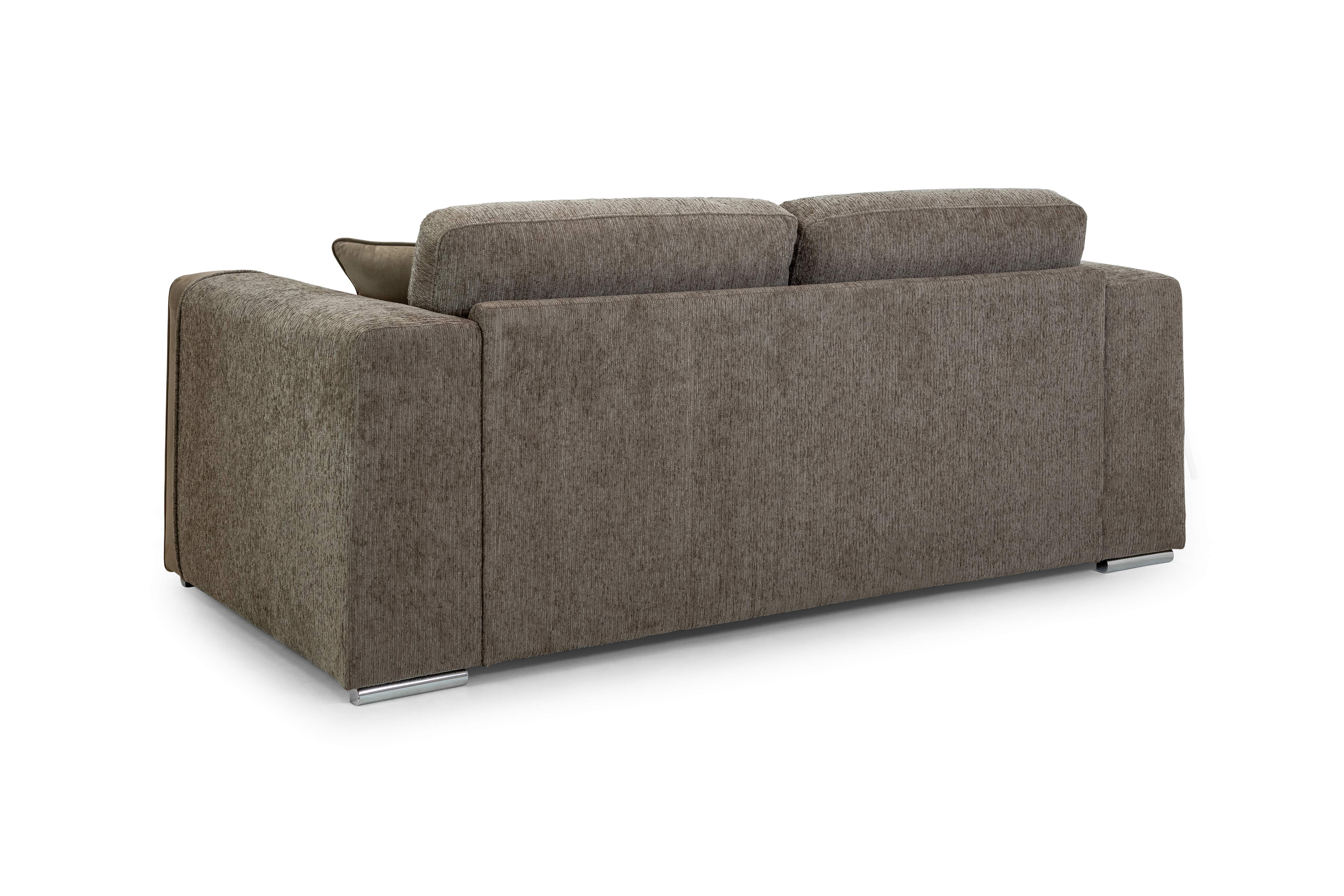 Narela Mocha 3 Seater Sofa
