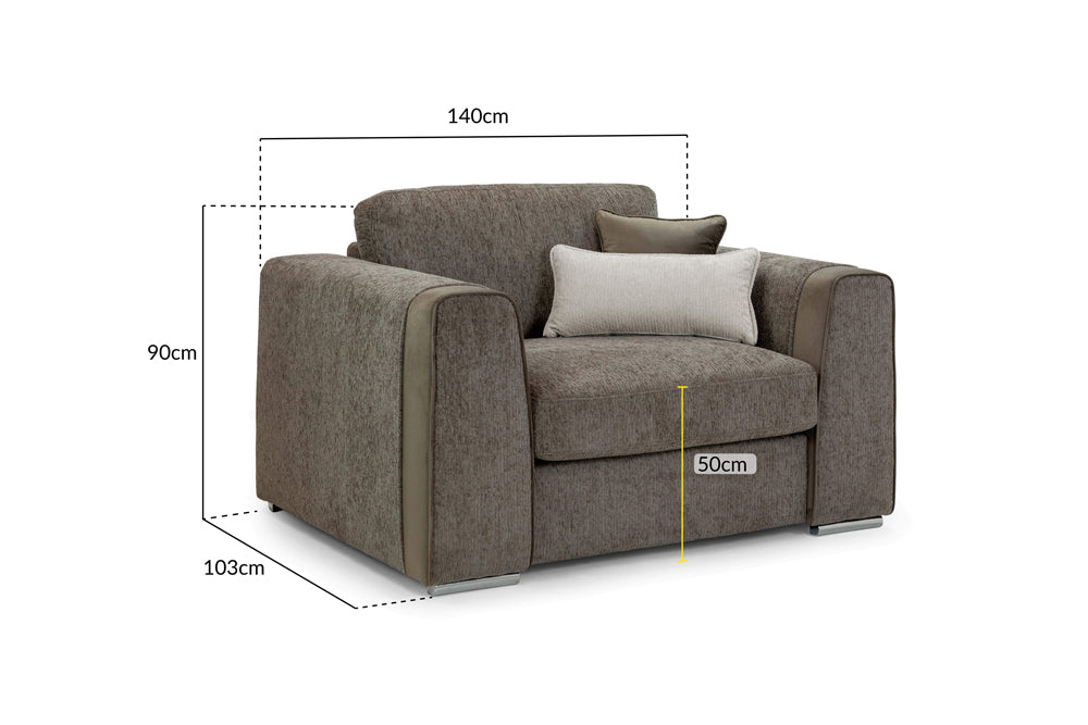 Narela Mocha Armchair