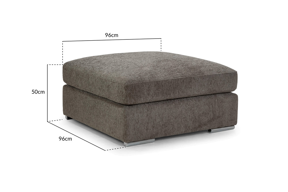 Narela Mocha Footstool