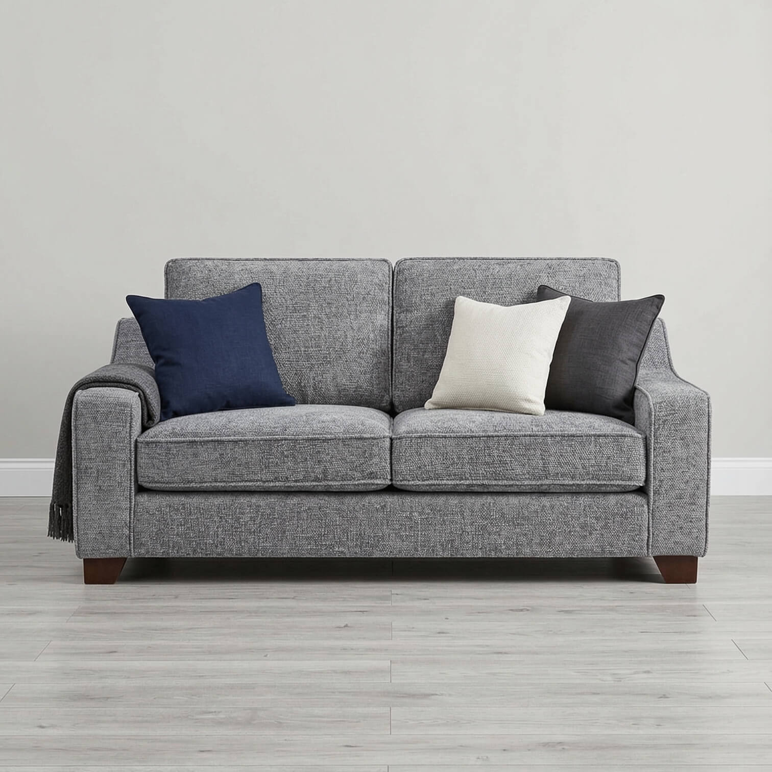 Nebra Grey 3 Seater Sofa