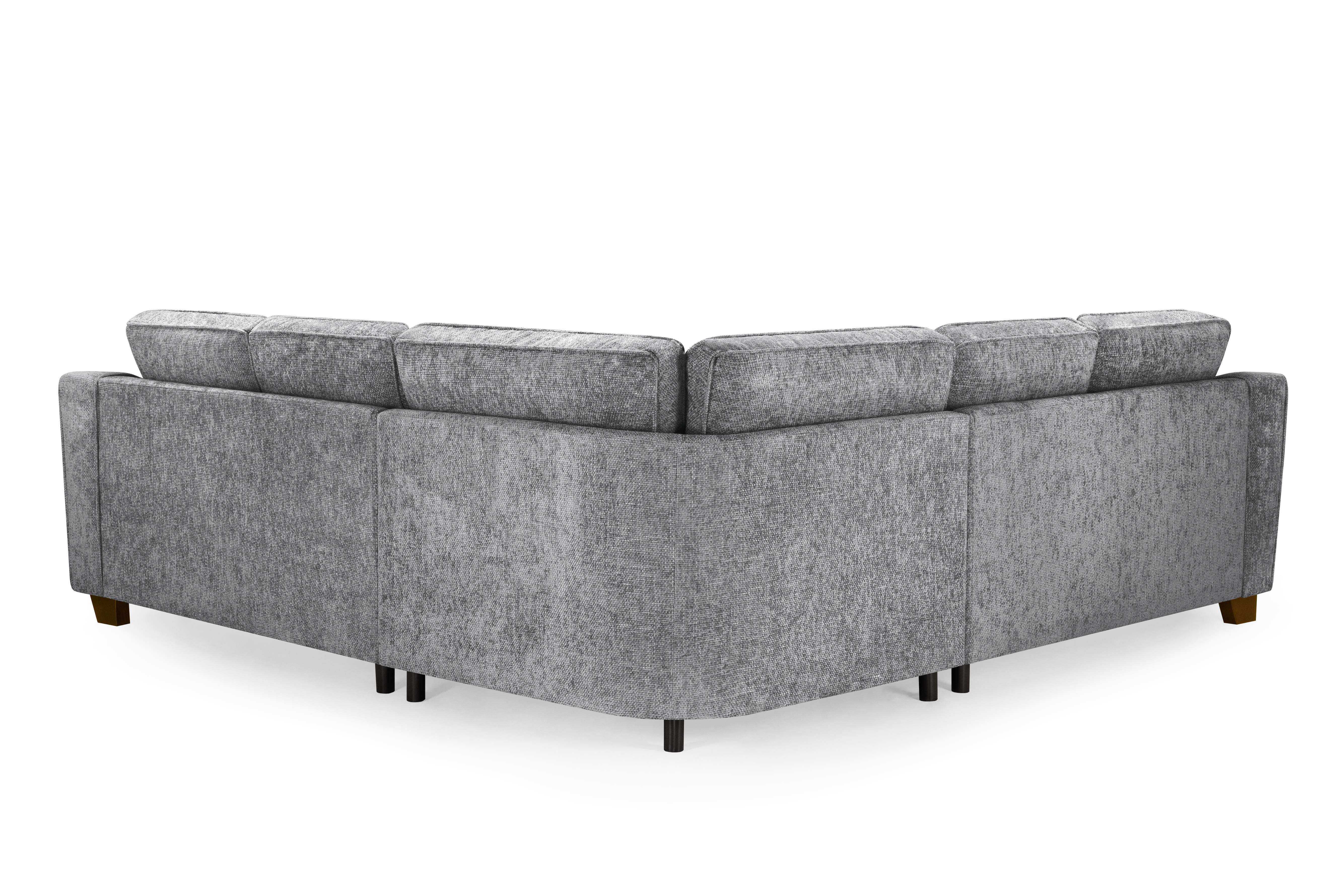Nebra Grey Double Corner Sofa