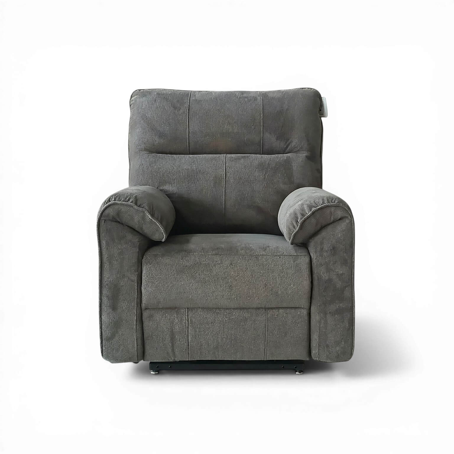 Novar Grey Power Riser Recliner Armchair