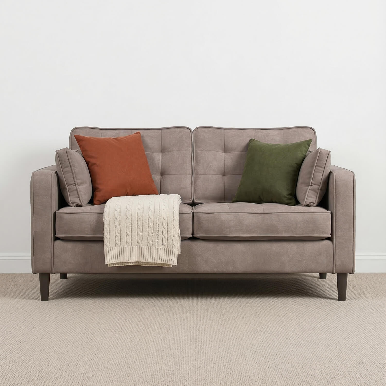 Pico Grey 2 Seater Sofa
