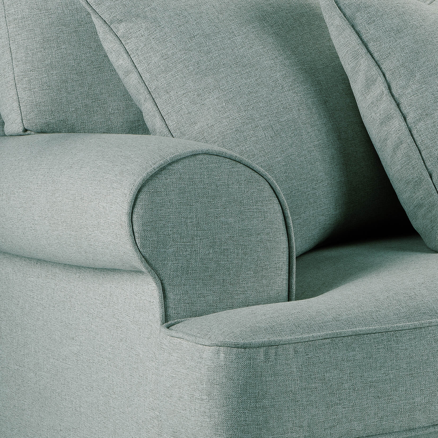 Sany Green 4 Seater Sofa