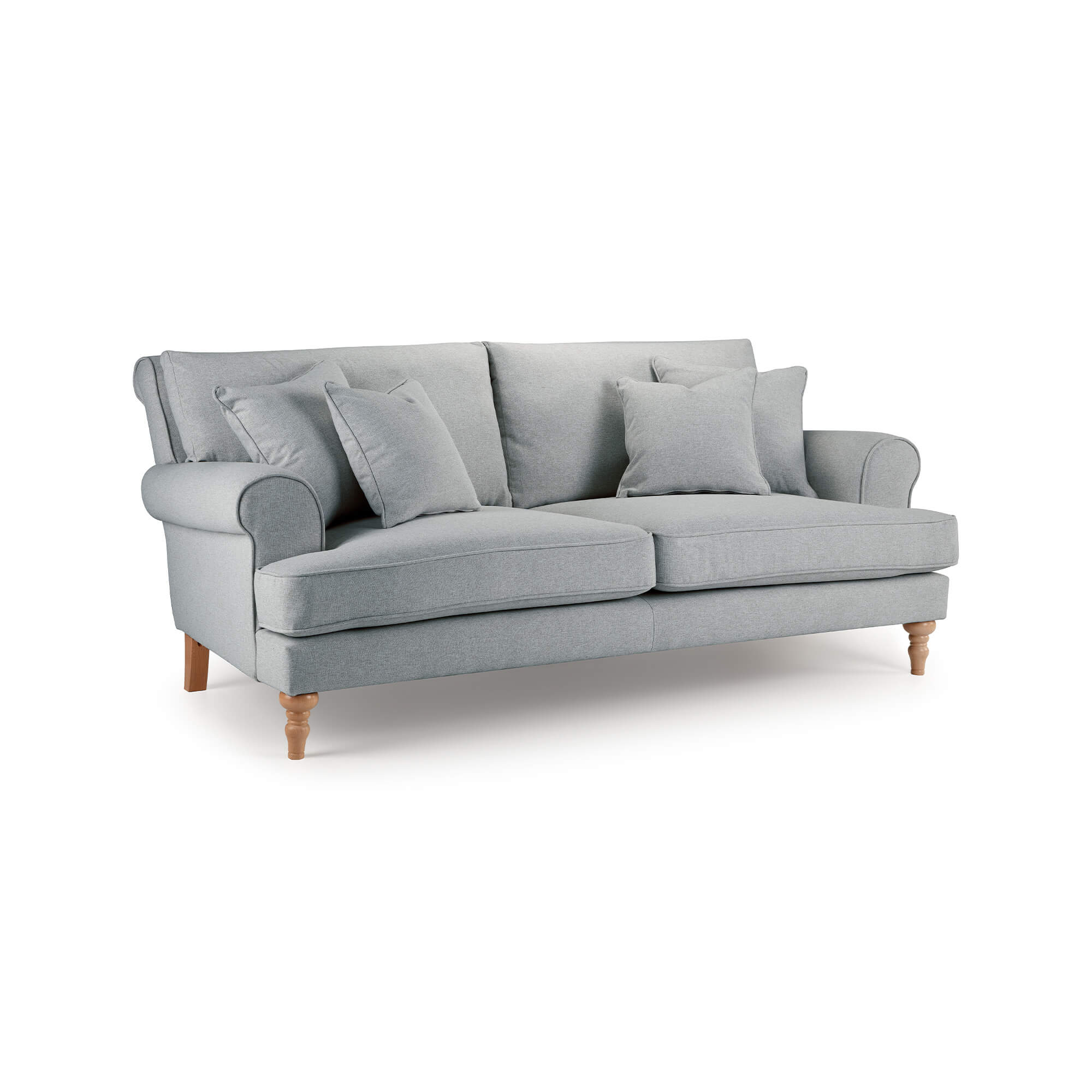 Sany Grey 3 Seater Sofa