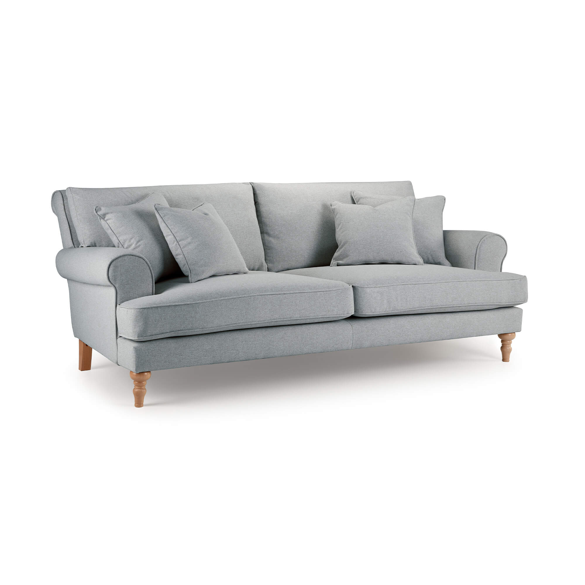 Sany Grey 4 Seater Sofa