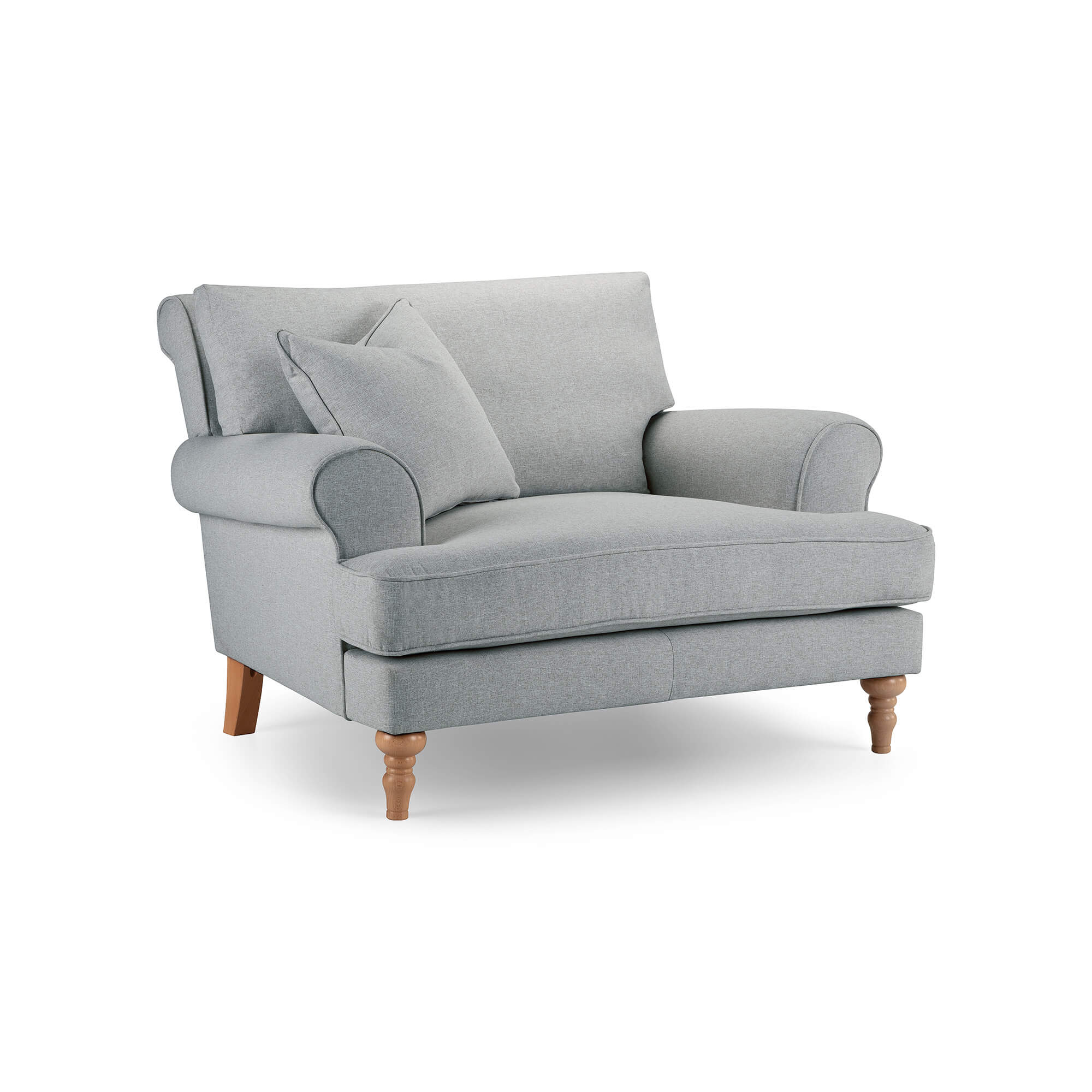 Sany Grey Snuggle Chair