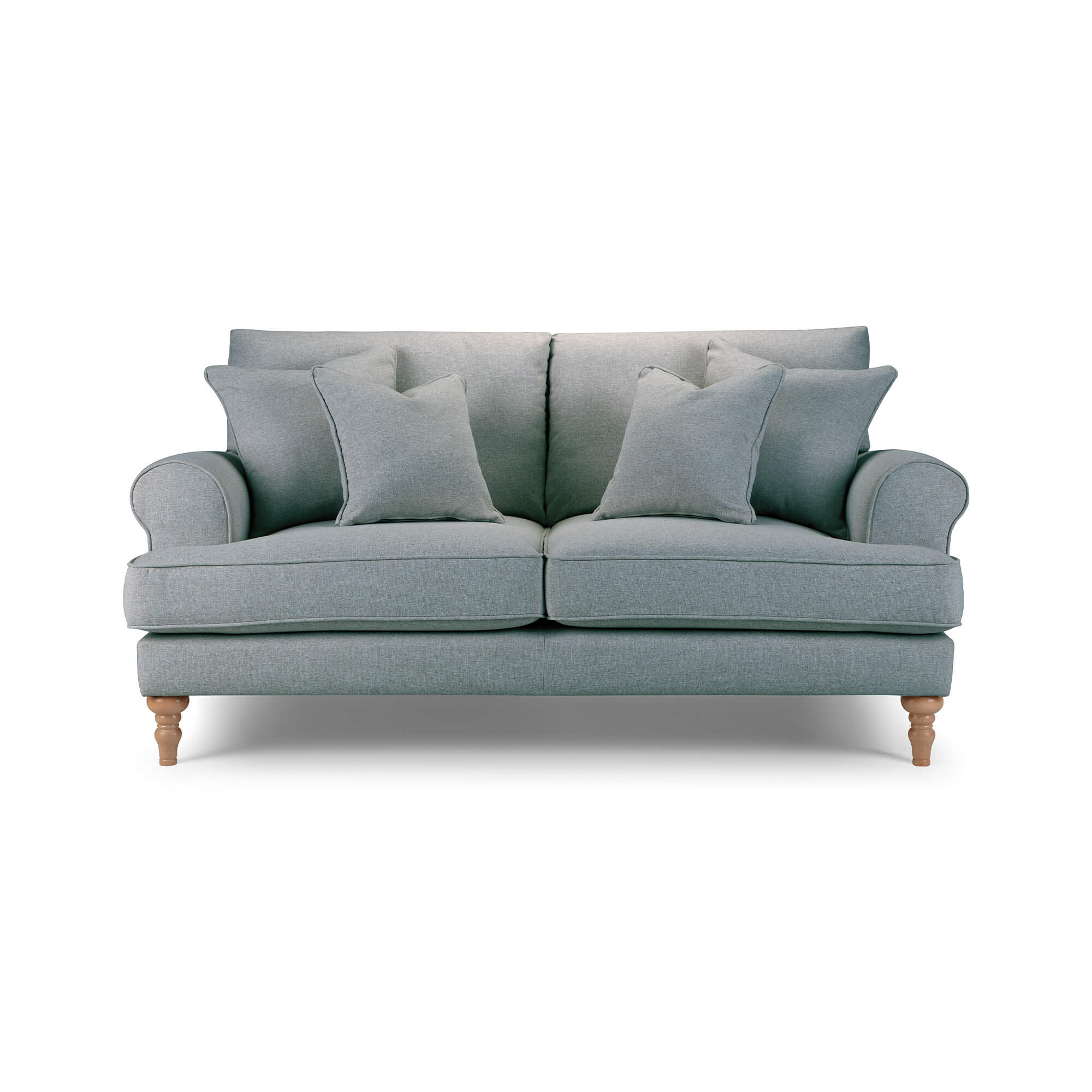 Sany Blue 2 Seater Sofa
