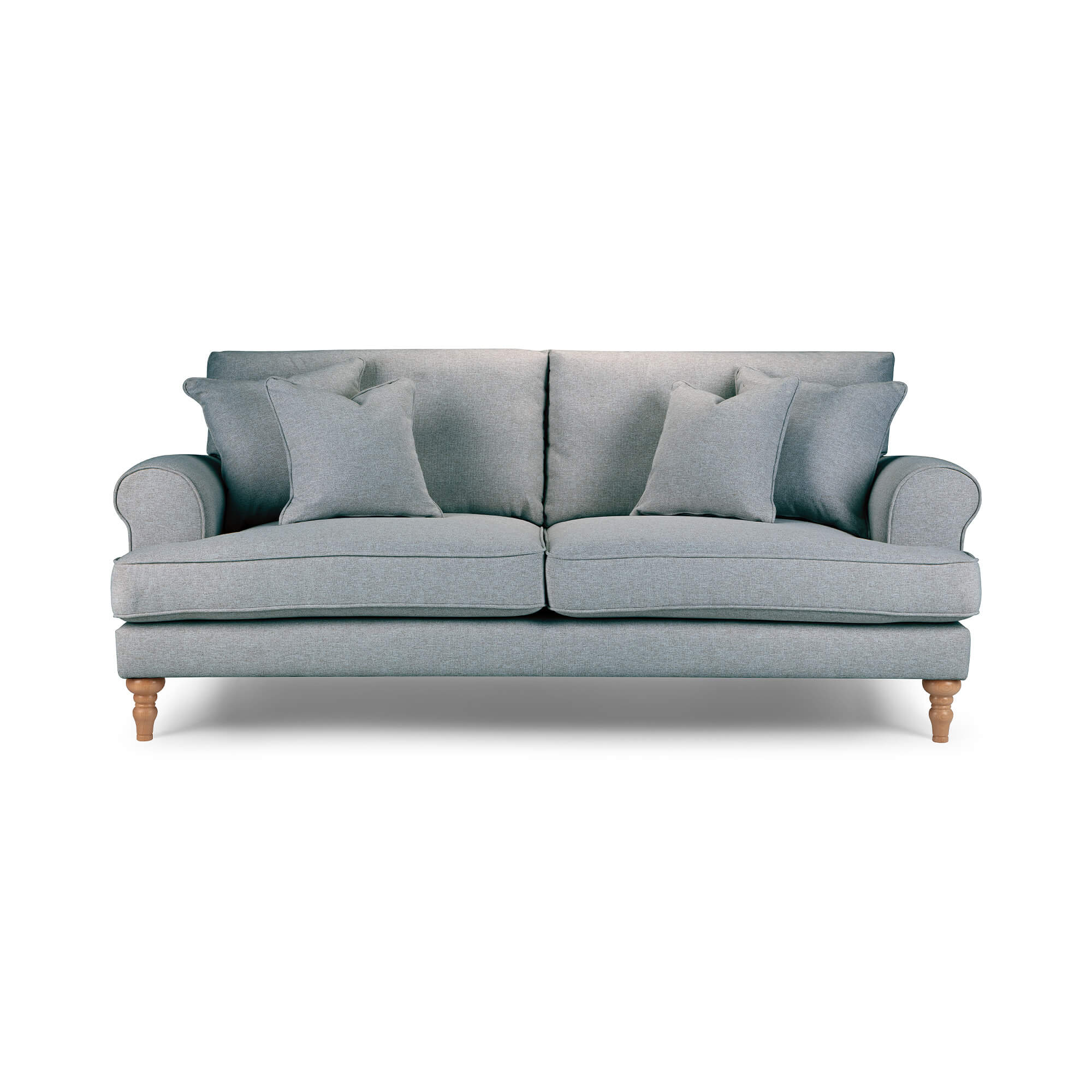 Sany Blue 3 Seater Sofa