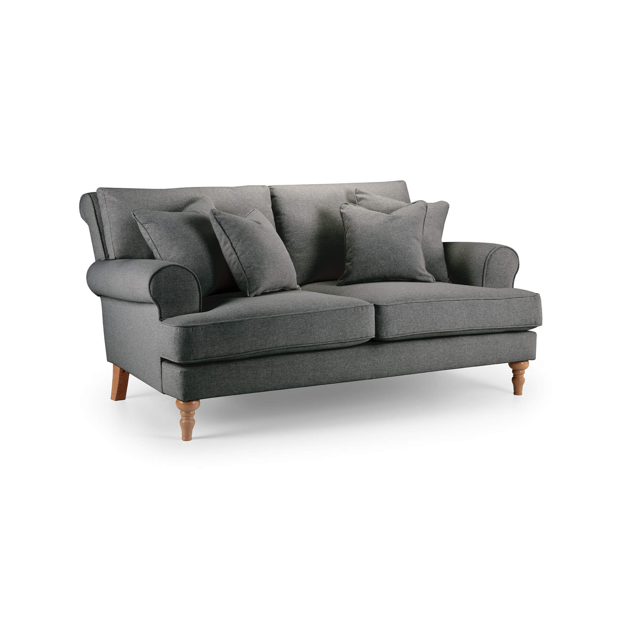 Sany Grey 2 Seater Sofa