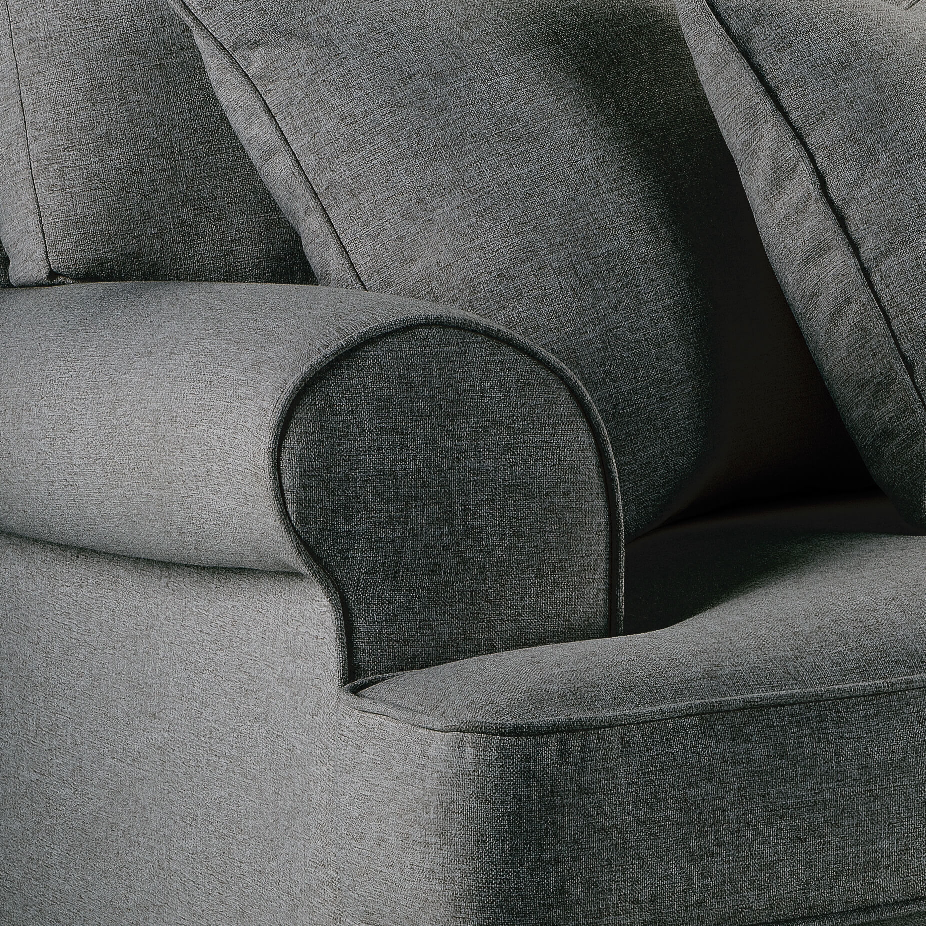 Sany Grey 4 Seater Sofa