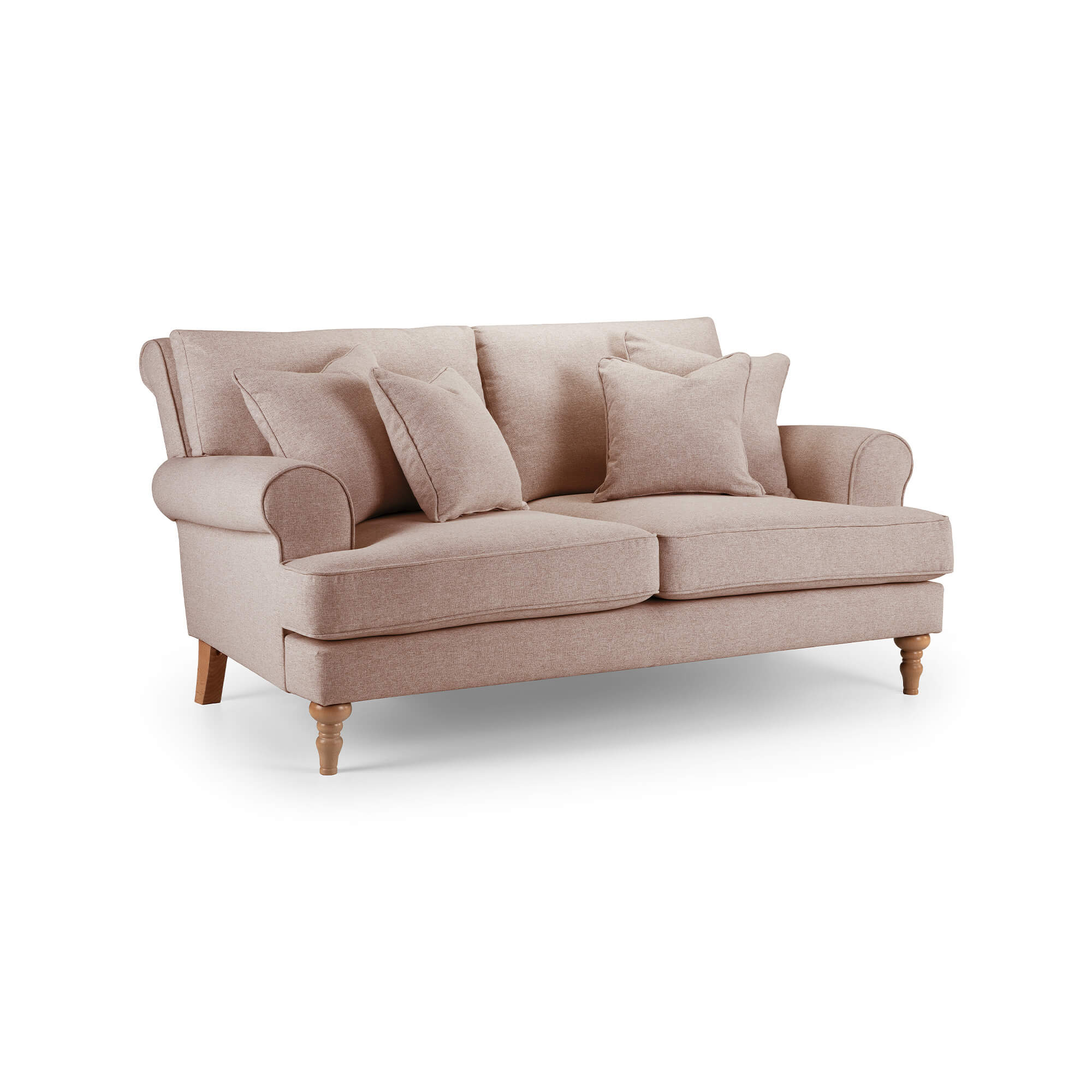 Sany Pink 2 Seater Sofa