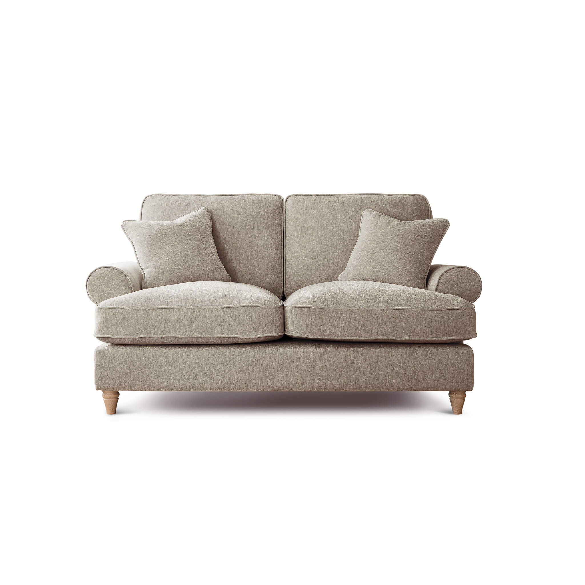 Sharika Beige 2 Seater Sofa