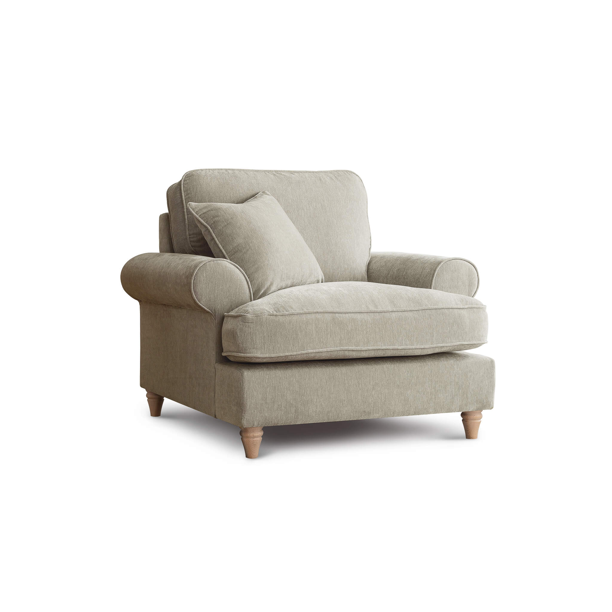 Sharika Beige Armchair