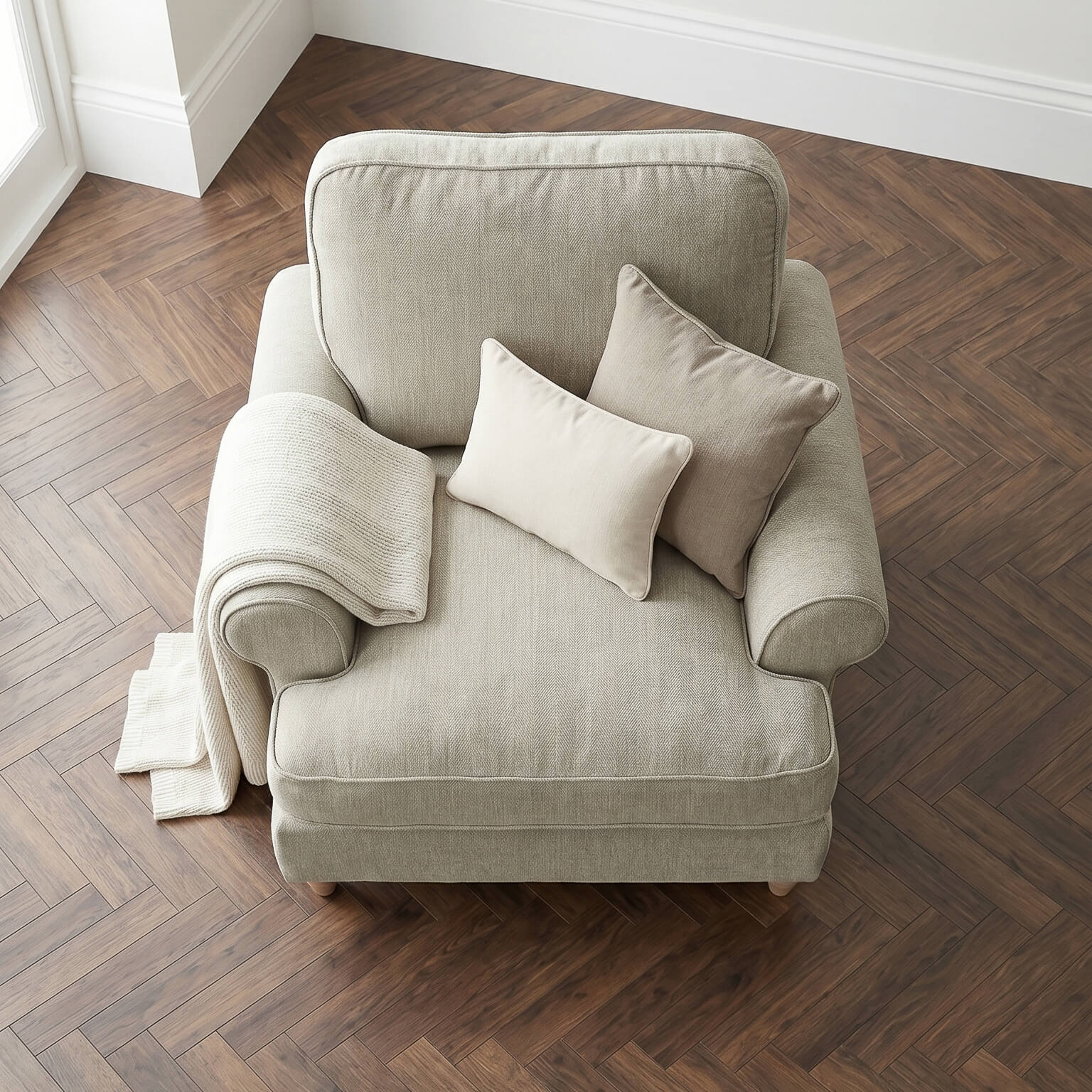 Sharika Beige Armchair