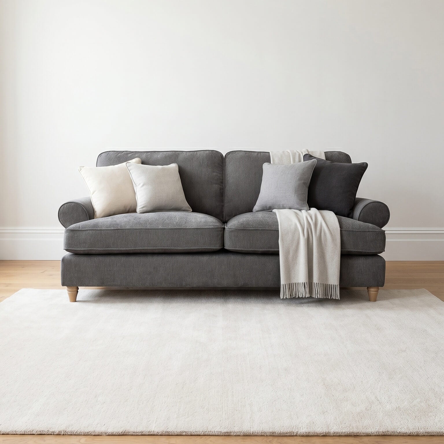Sharika Grey 3 Seater Sofa