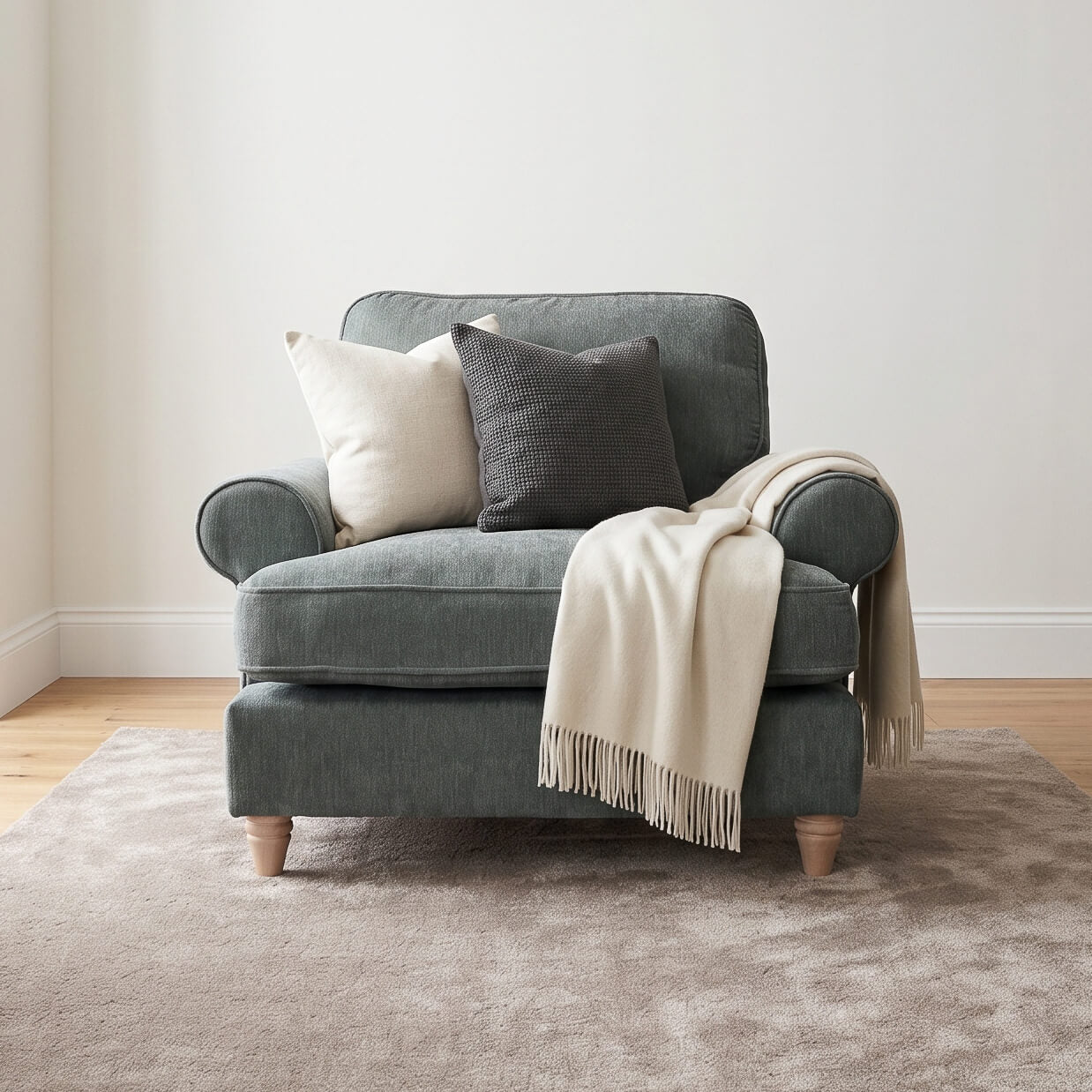 Sharika Grey Armchair