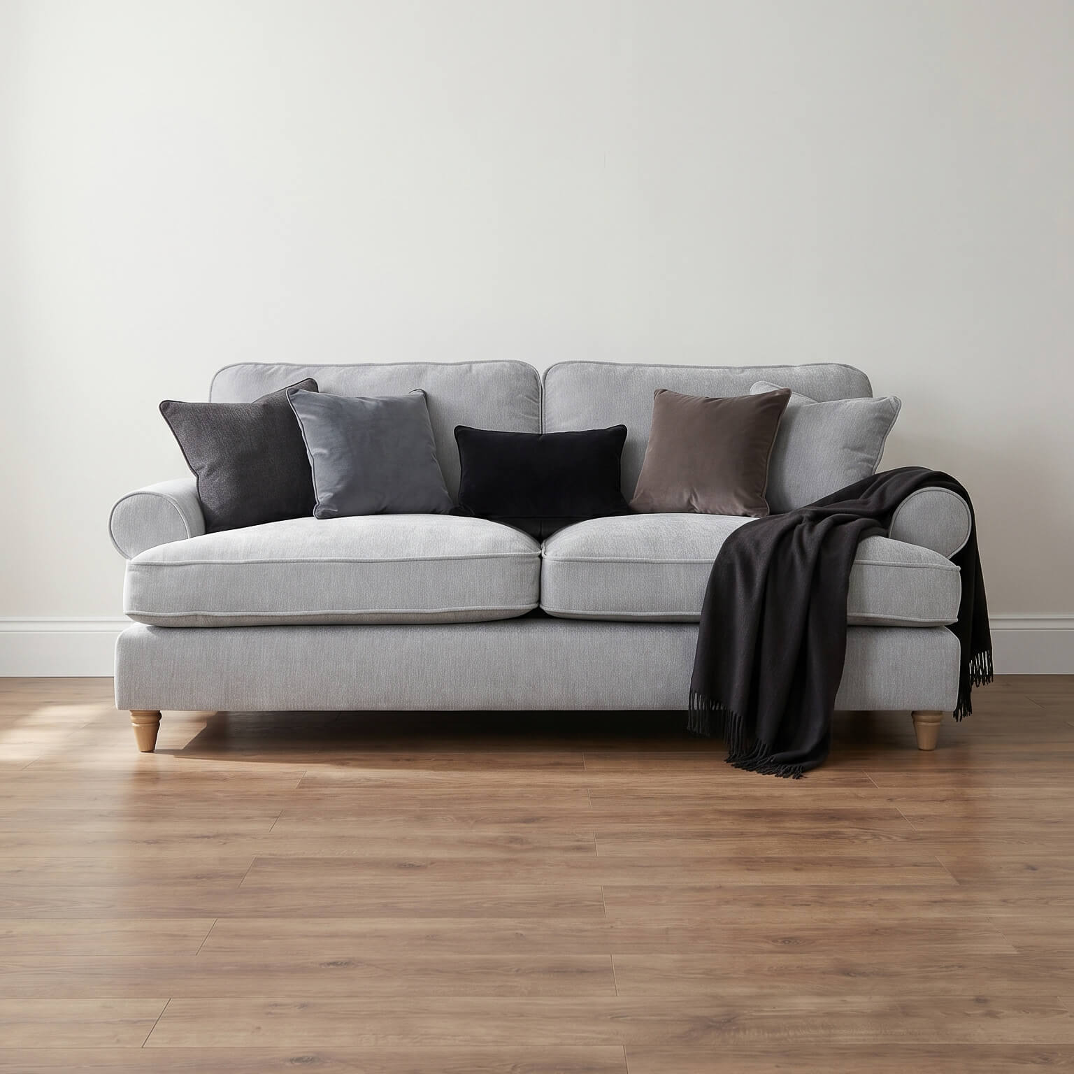 Sharika Grey 3 Seater Sofa
