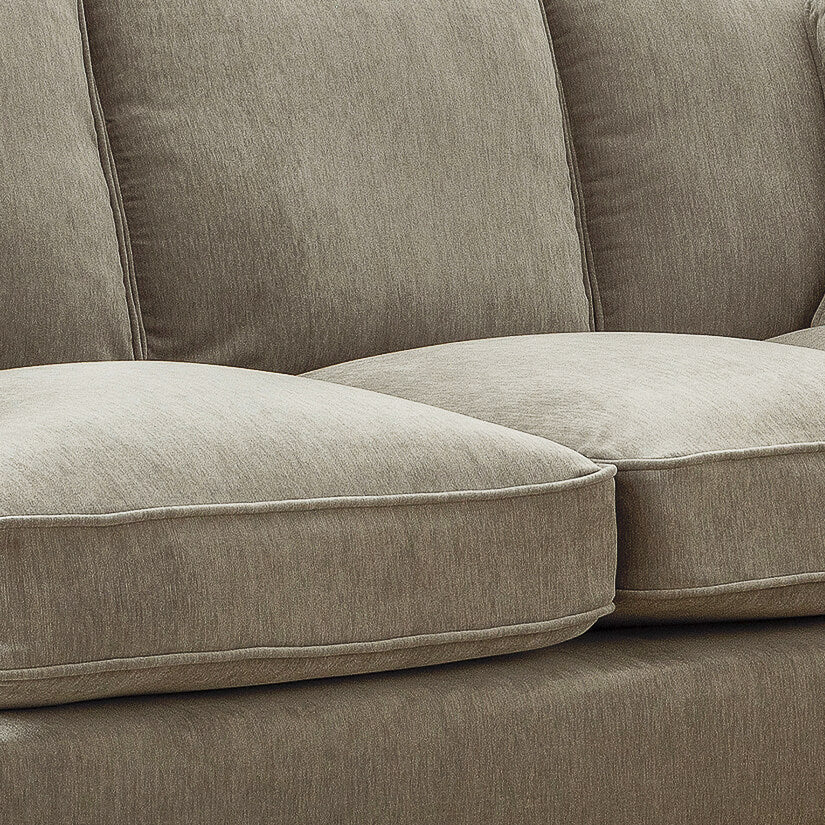 Sharika Beige Double Corner Sofa
