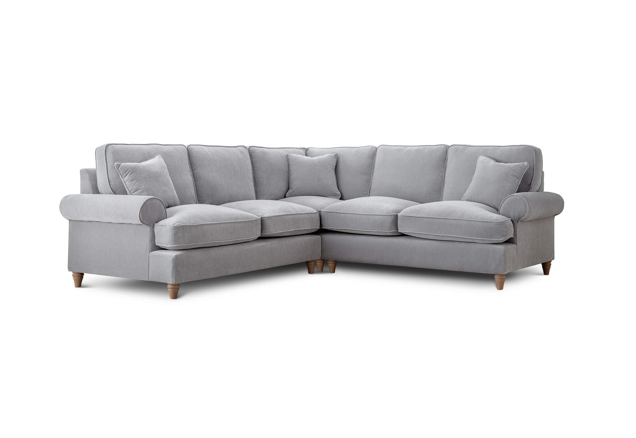 Sharika Grey Double Corner Sofa
