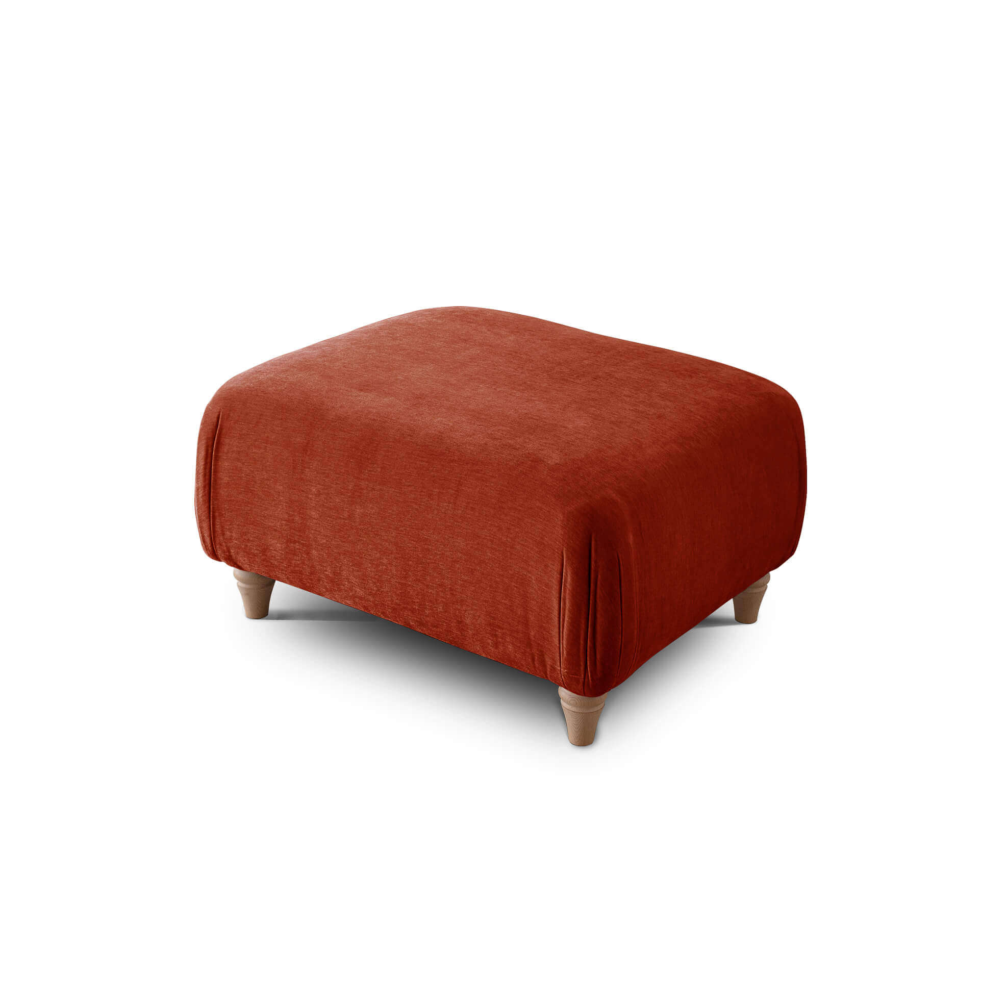 Sharika Red Footstool