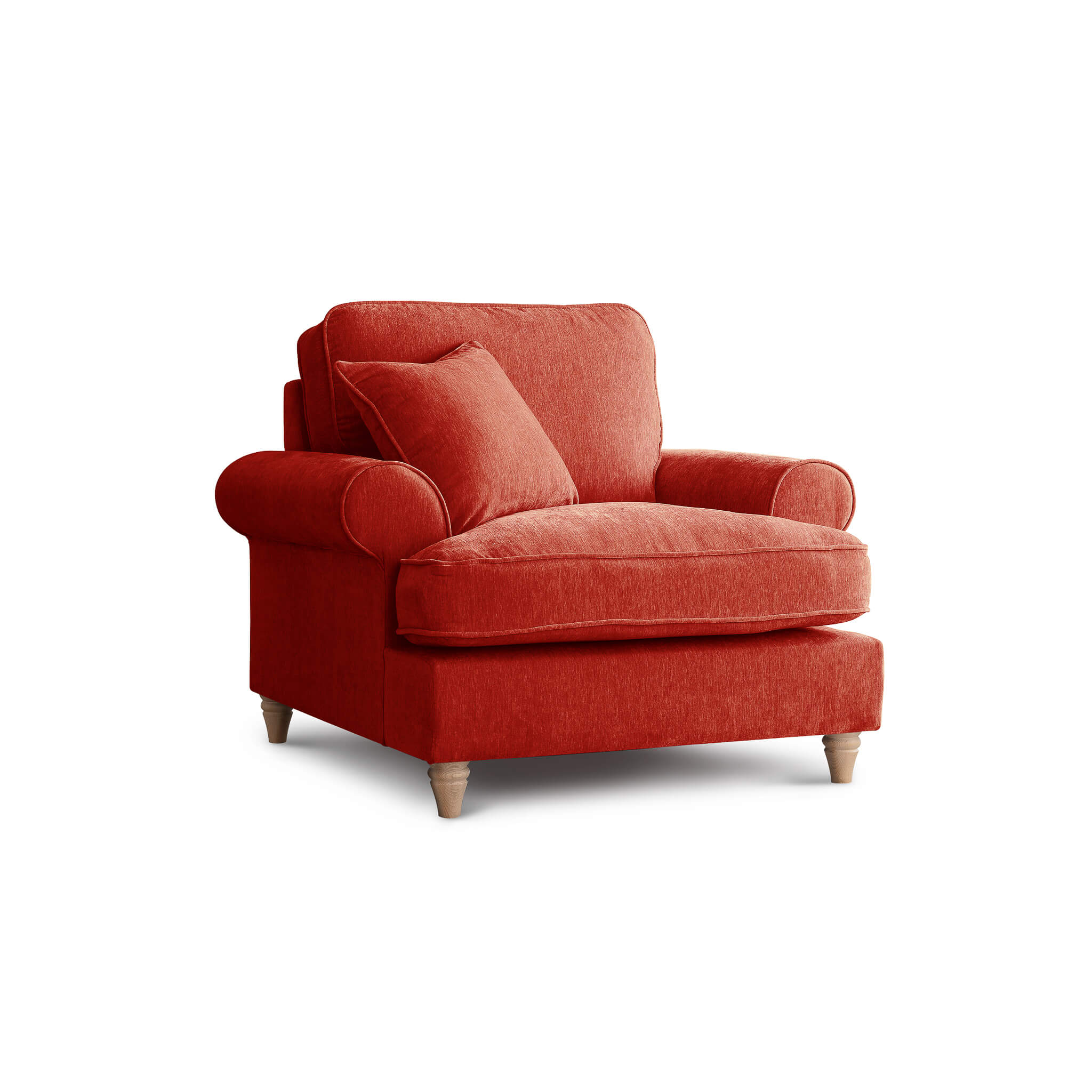 Sharika Red Armchair