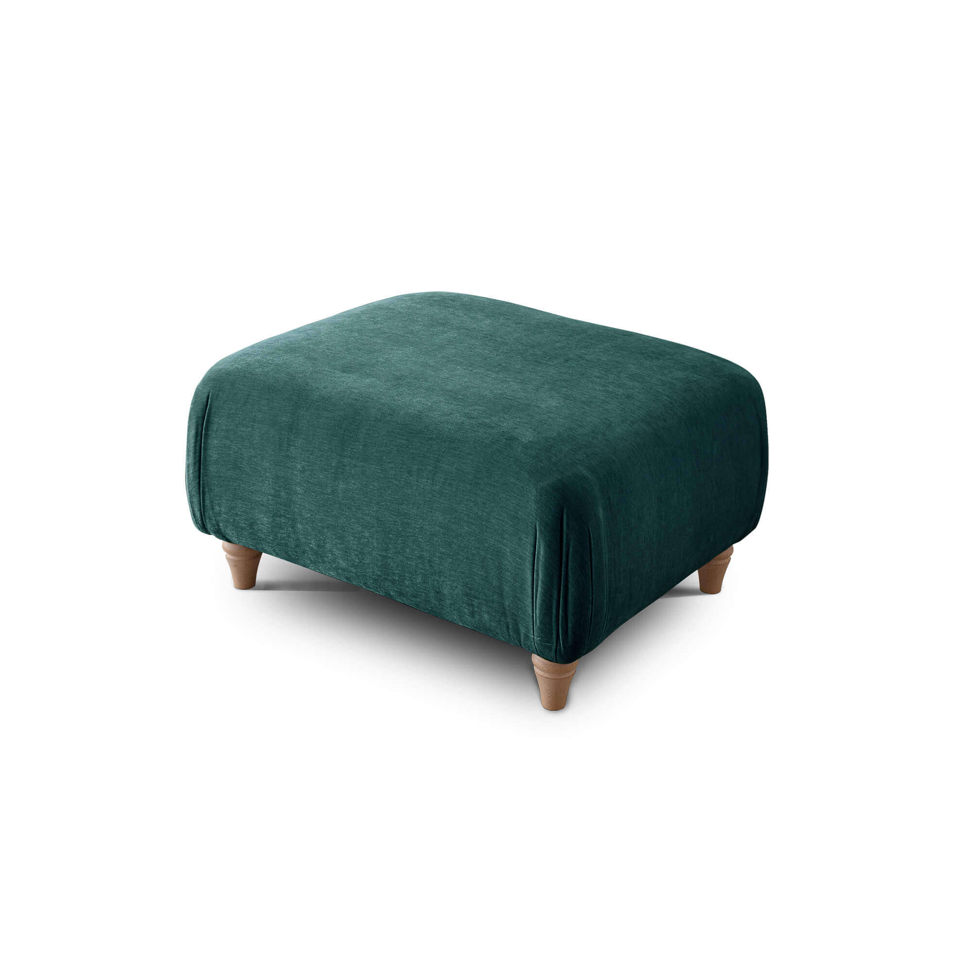 Sharika Teal Footstool