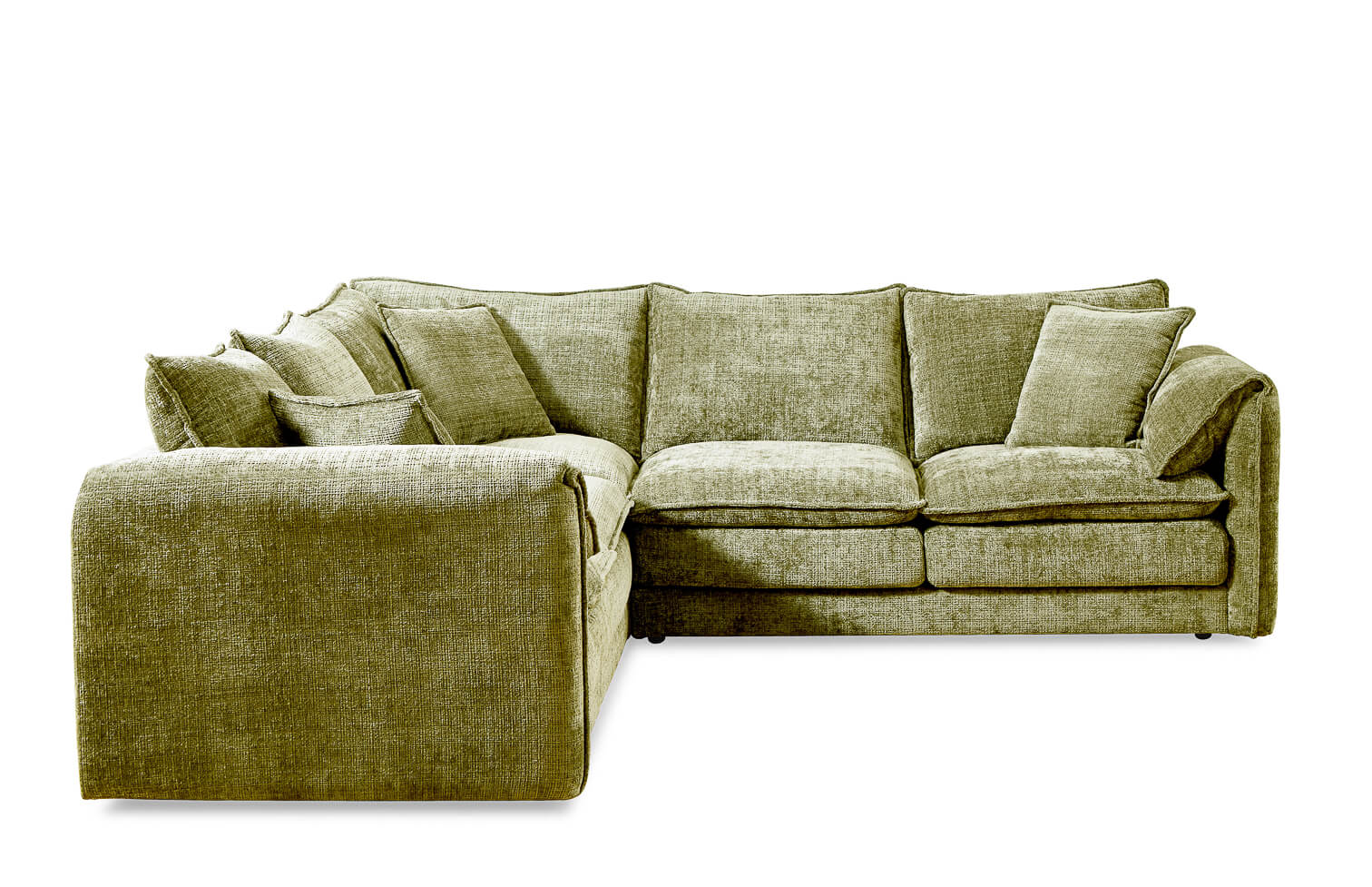Skye Green Double Corner Sofa