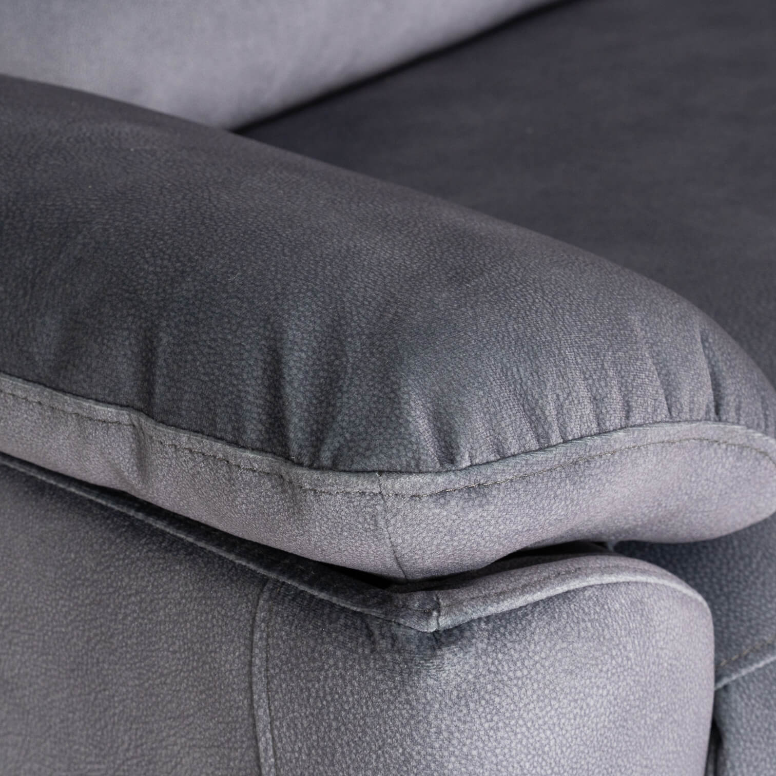 Toledo Grey Power Recliner Armchair