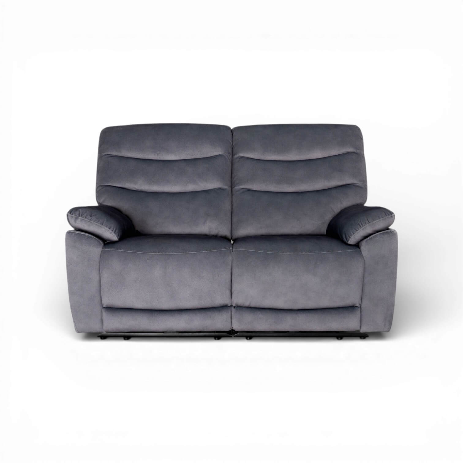 Toledo Grey 2 Seater Power Recliner Sofa
