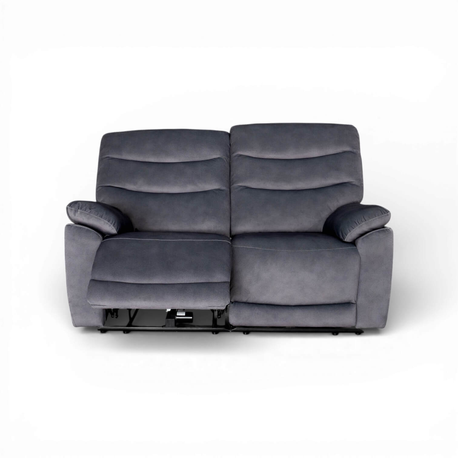 Toledo Grey 2 Seater Power Recliner Sofa