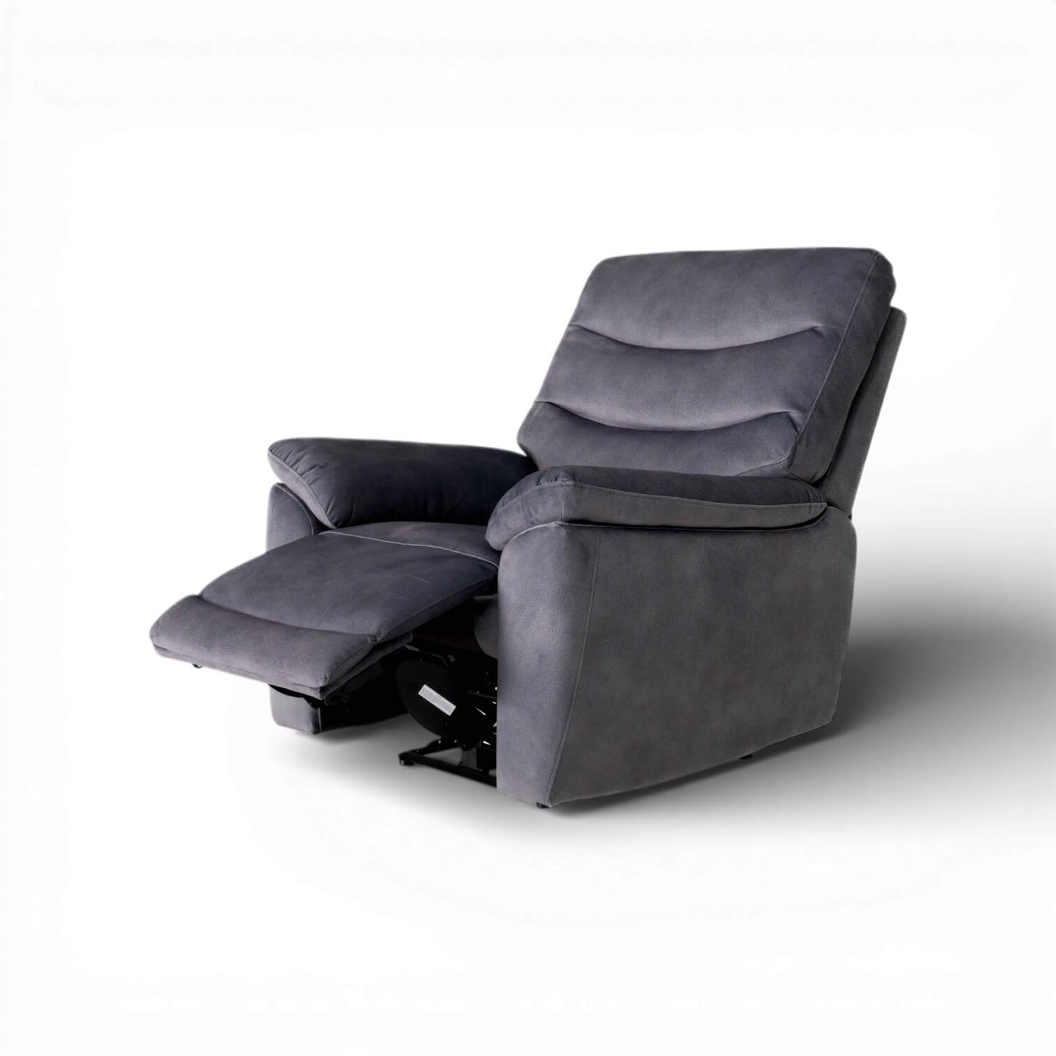 Toledo Grey Power Recliner Armchair