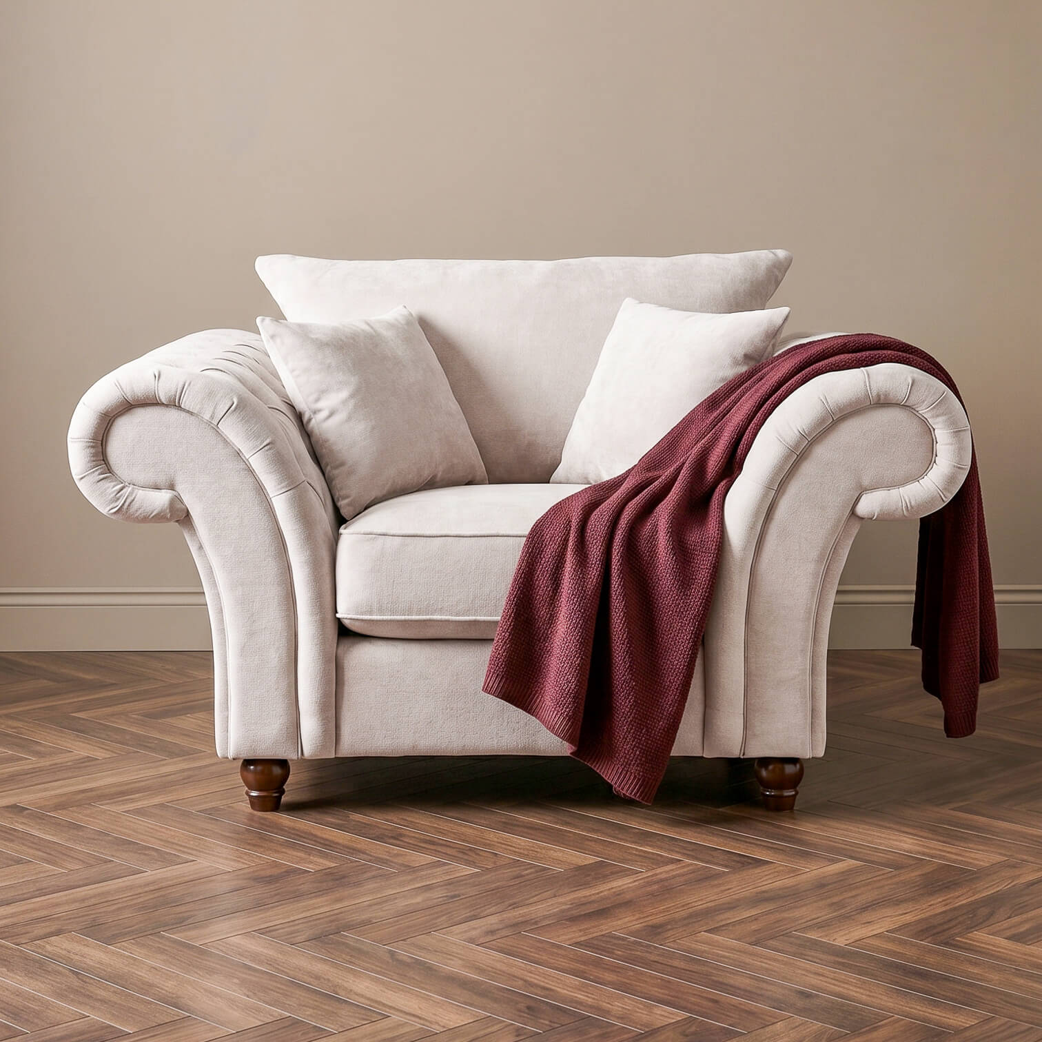 Windsor Beige Armchair