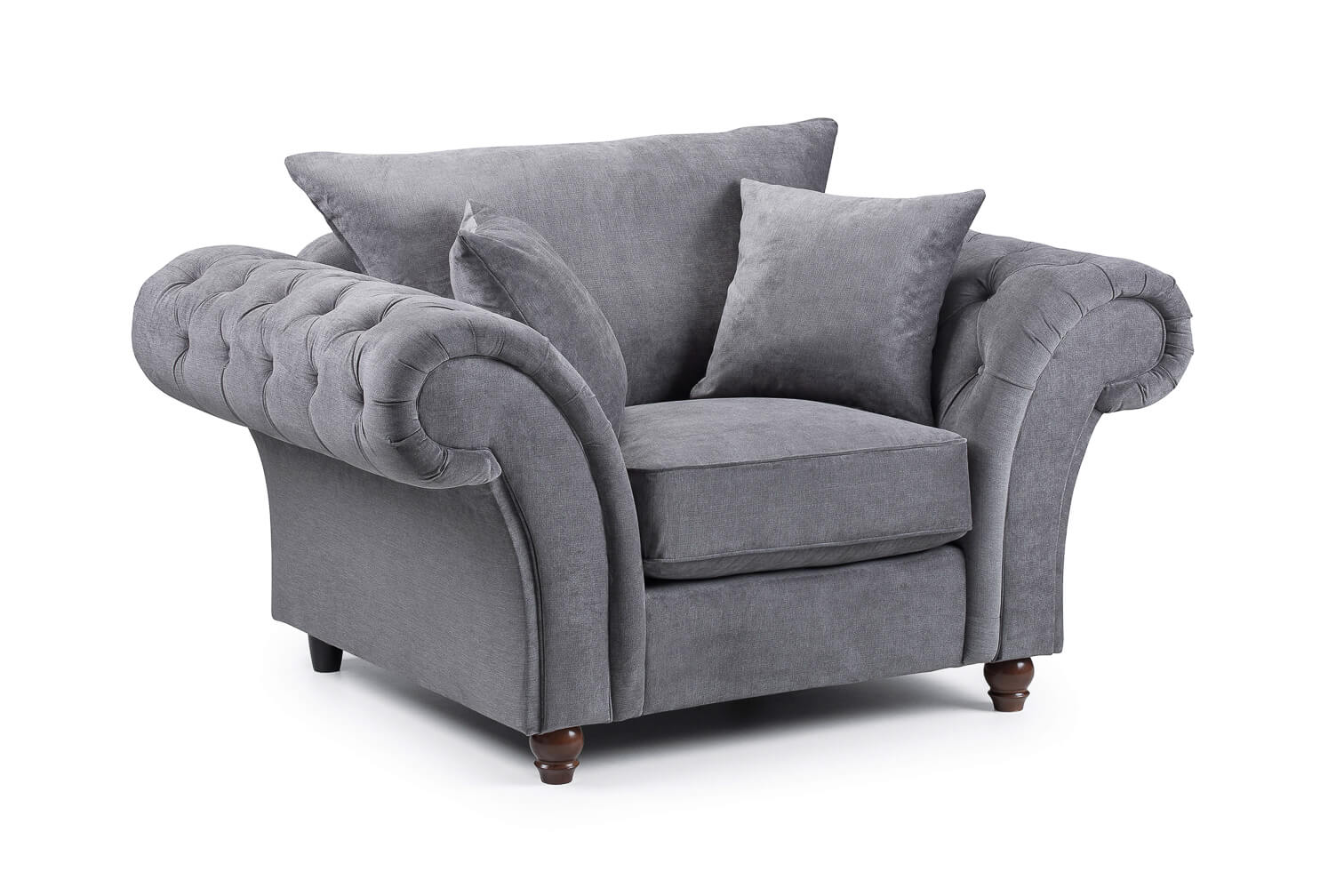 Windsor Grey Armchair