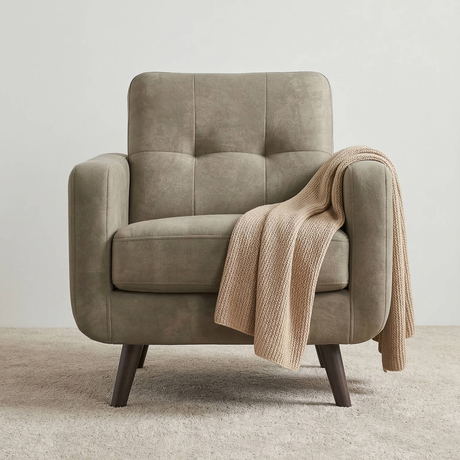 Zeno Grey Armchair