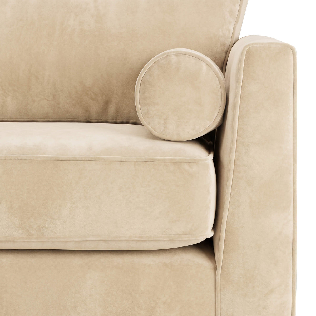 Adam Beige 2 Seater Sofa