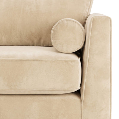 Adam Beige 2 Seater Sofa