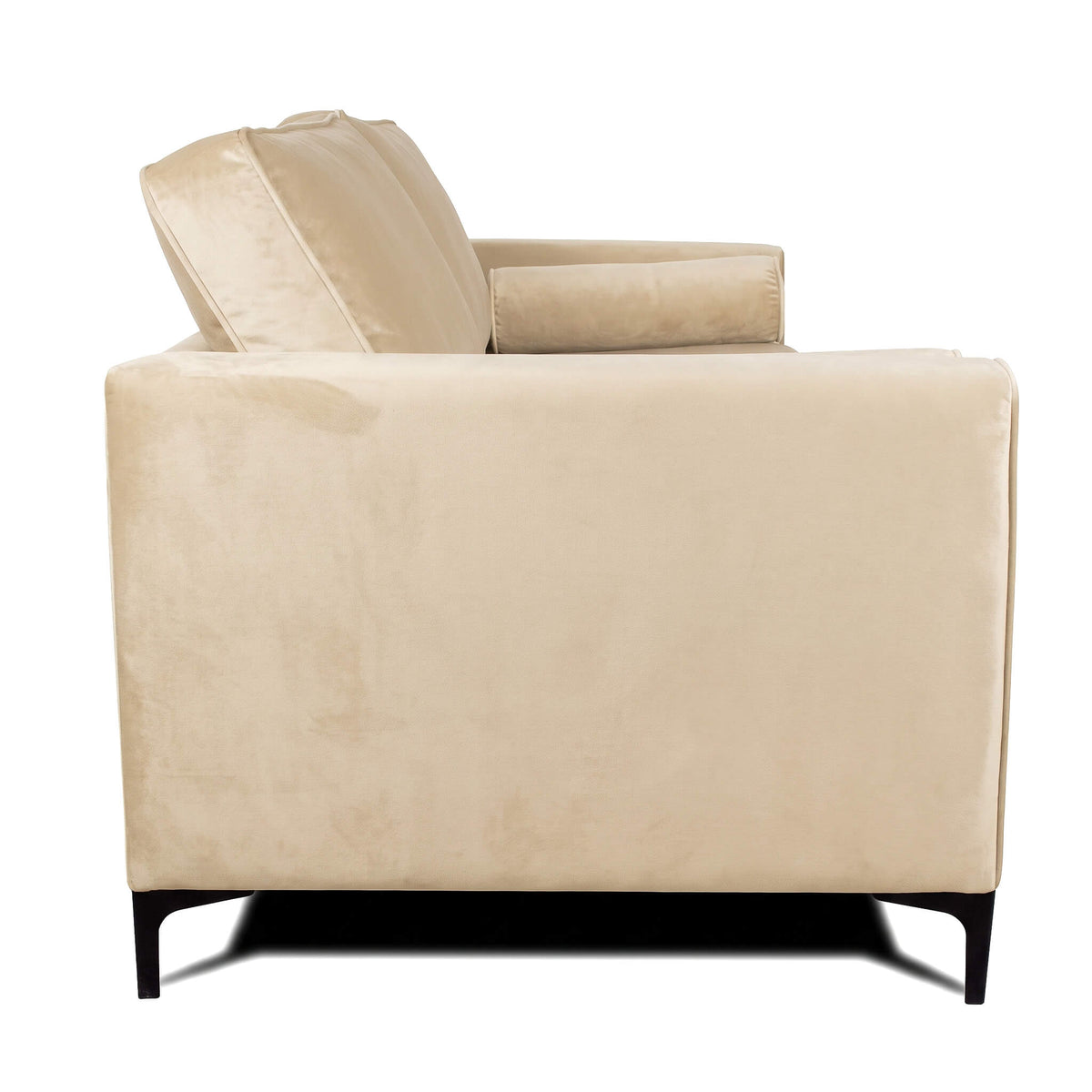Adam Beige 2 Seater Sofa