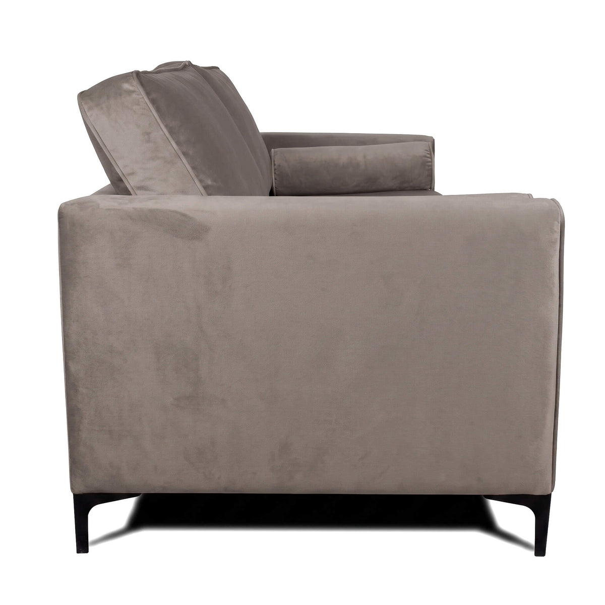 Adam Grey 3 Seater Sofa
