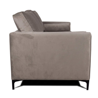 Adam Grey 3 Seater Sofa