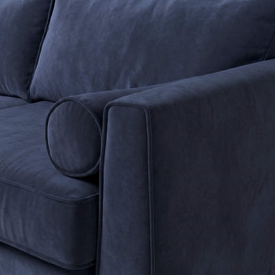Adam Blue 2 Seater Sofa