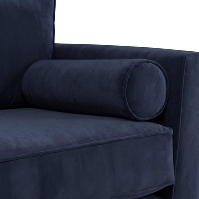 Adam Blue 2 Seater Sofa