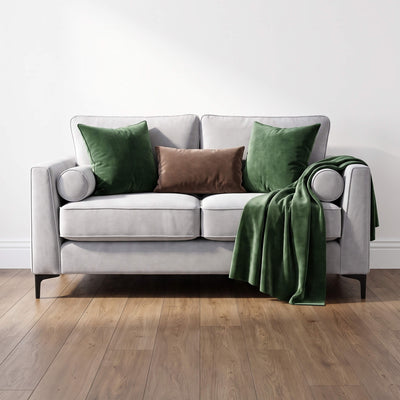 Adam Grey 2 Seater Sofa