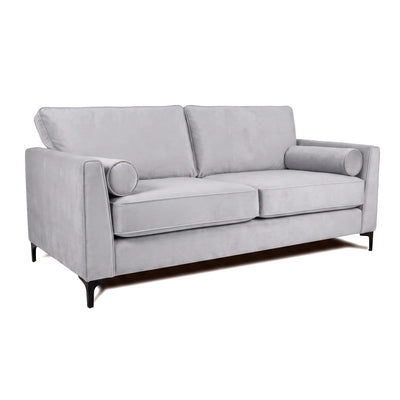 Adam Grey 3 Seater Sofa